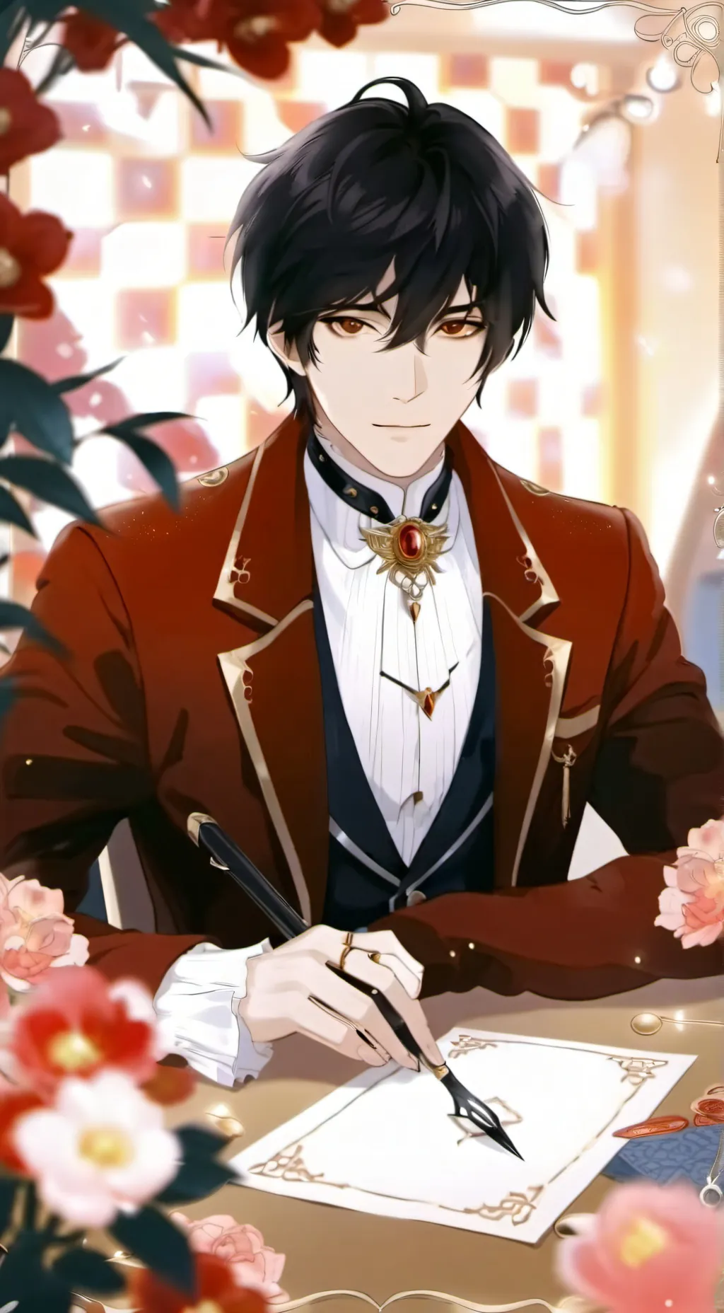 ai character: seven background