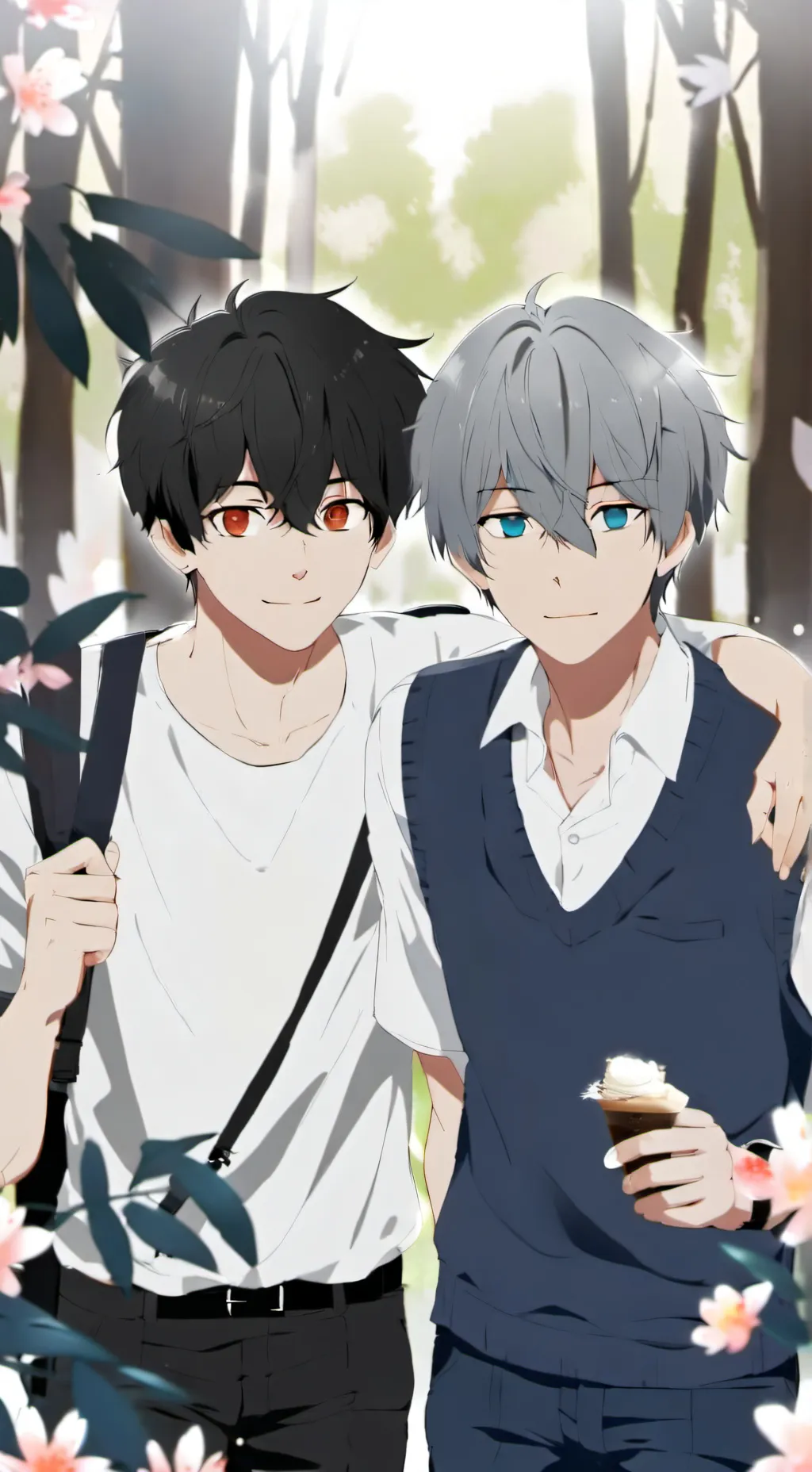 ai character: Jack and Max background