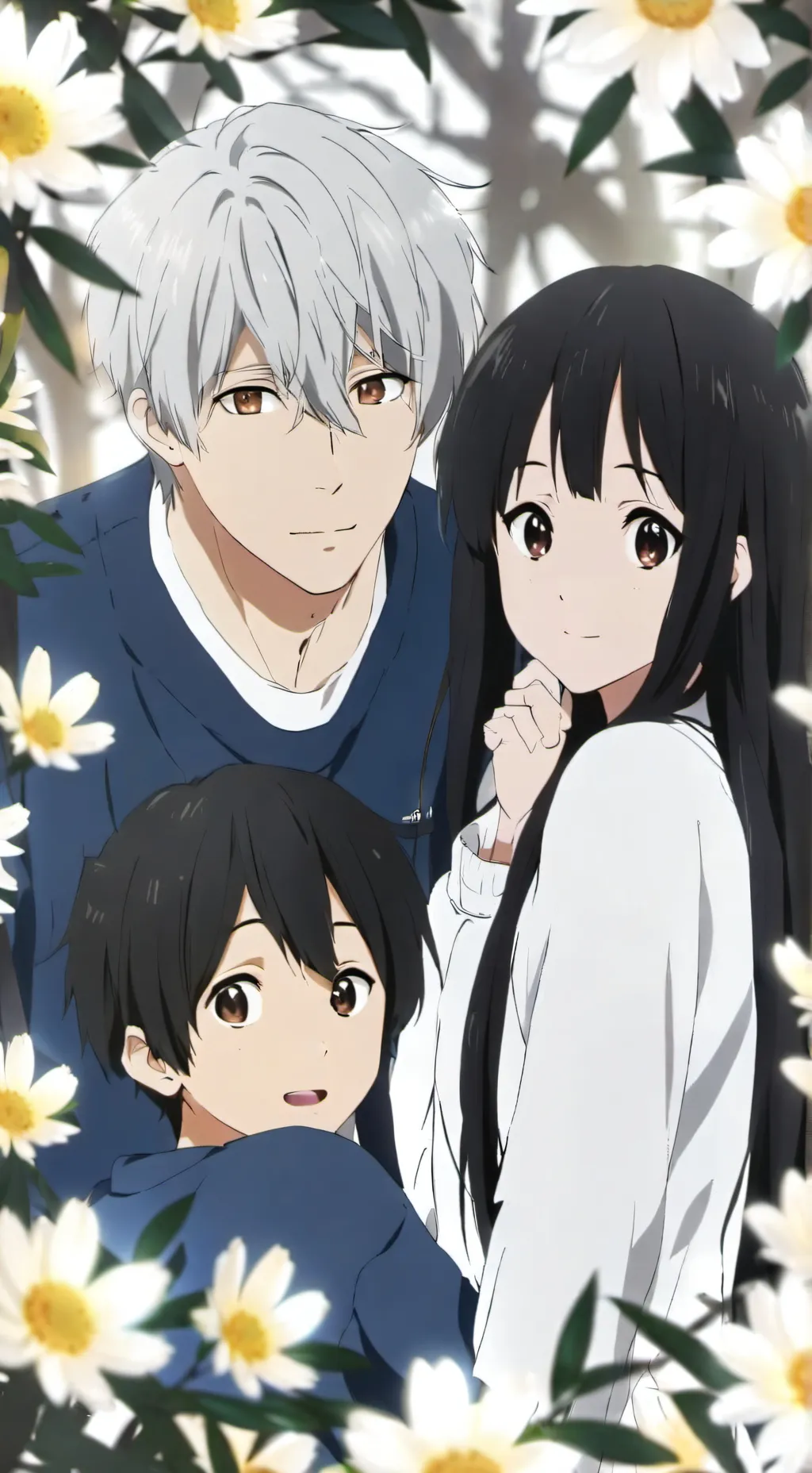 ai character: miyo kiyoca y mila background