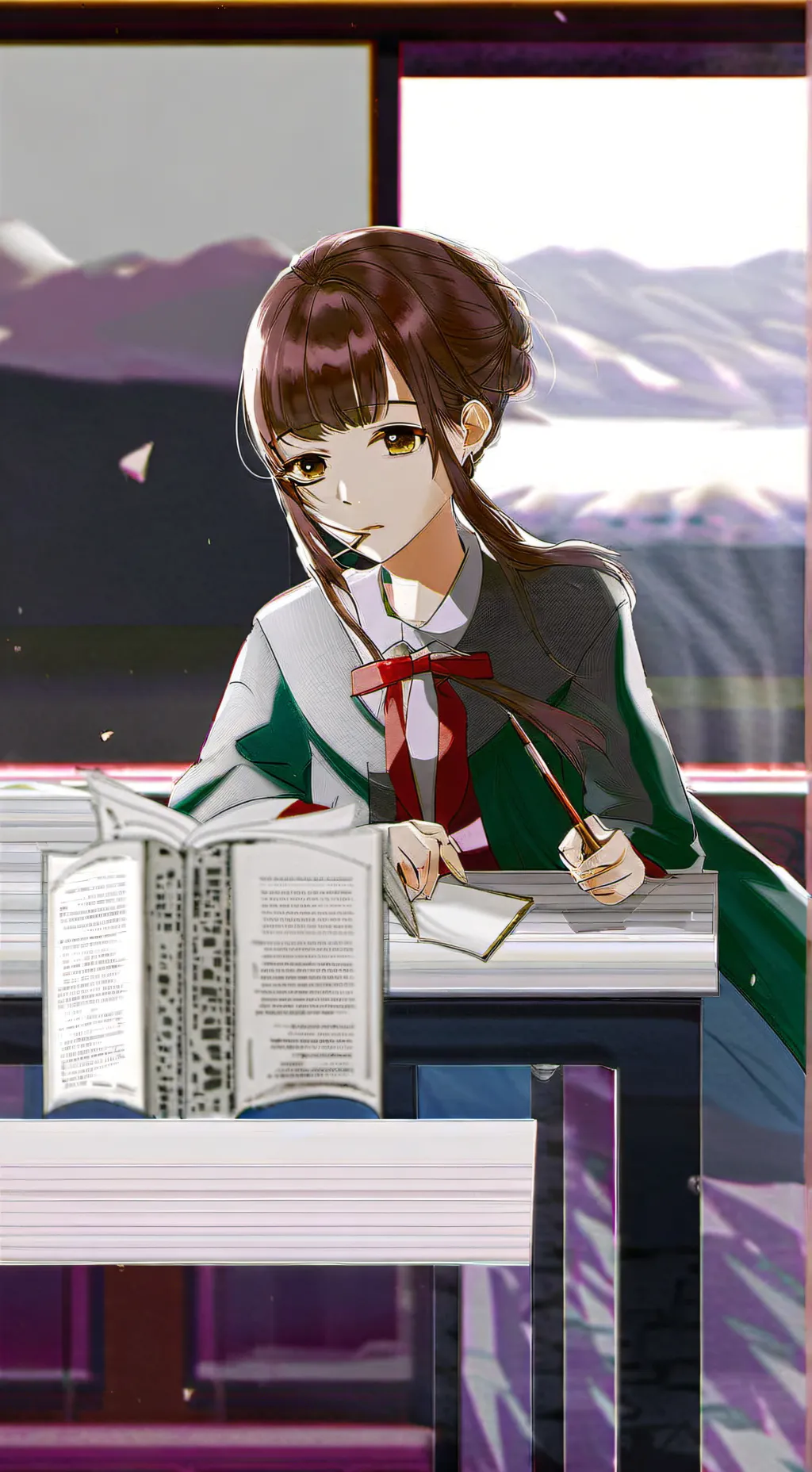 ai character: Kimi￼ background