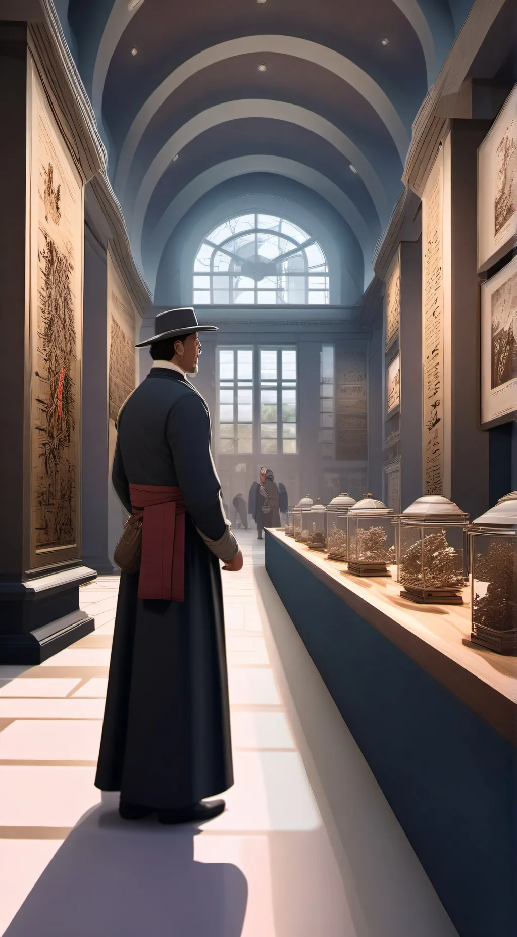 ai character: David addams background