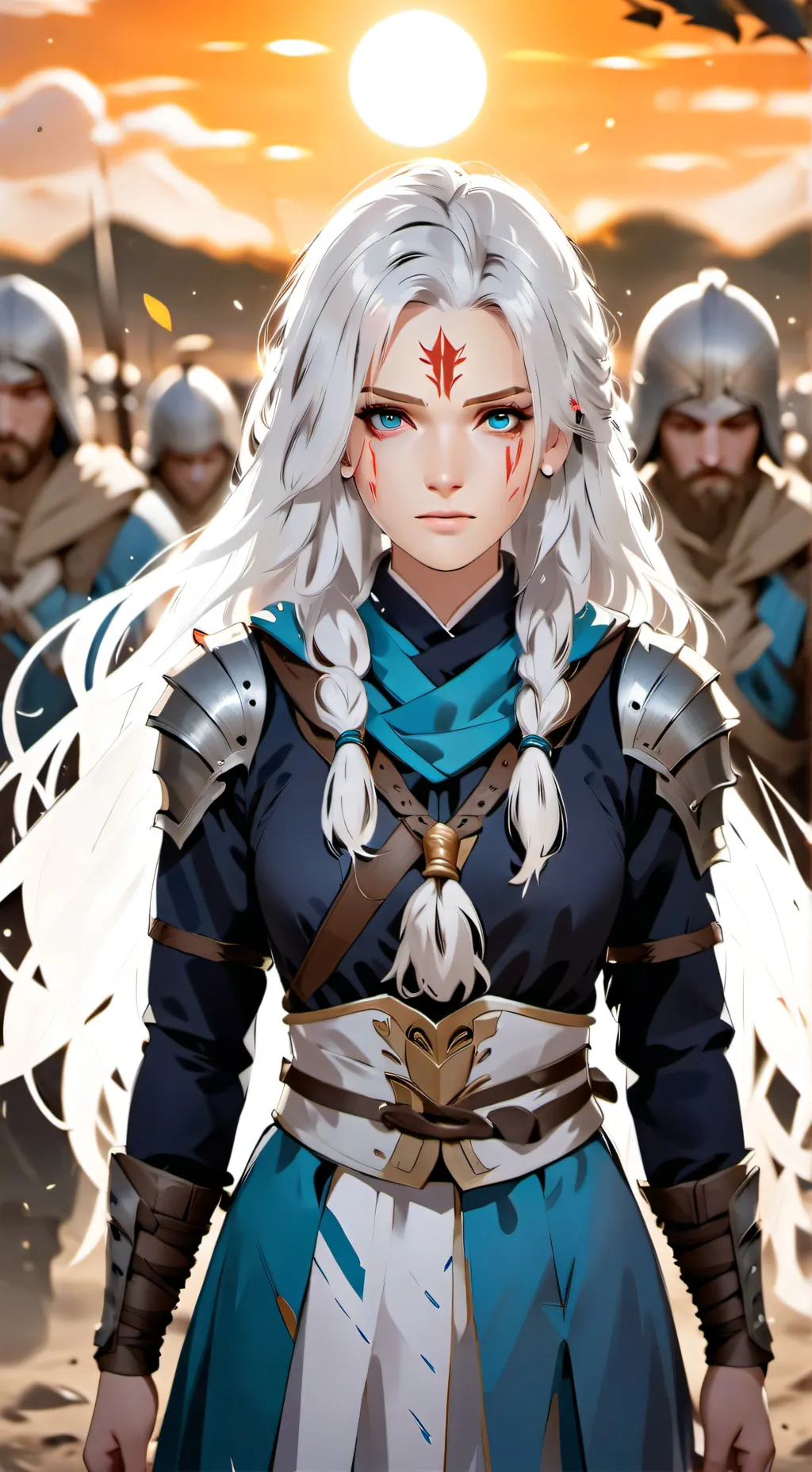 ai character: Aria background