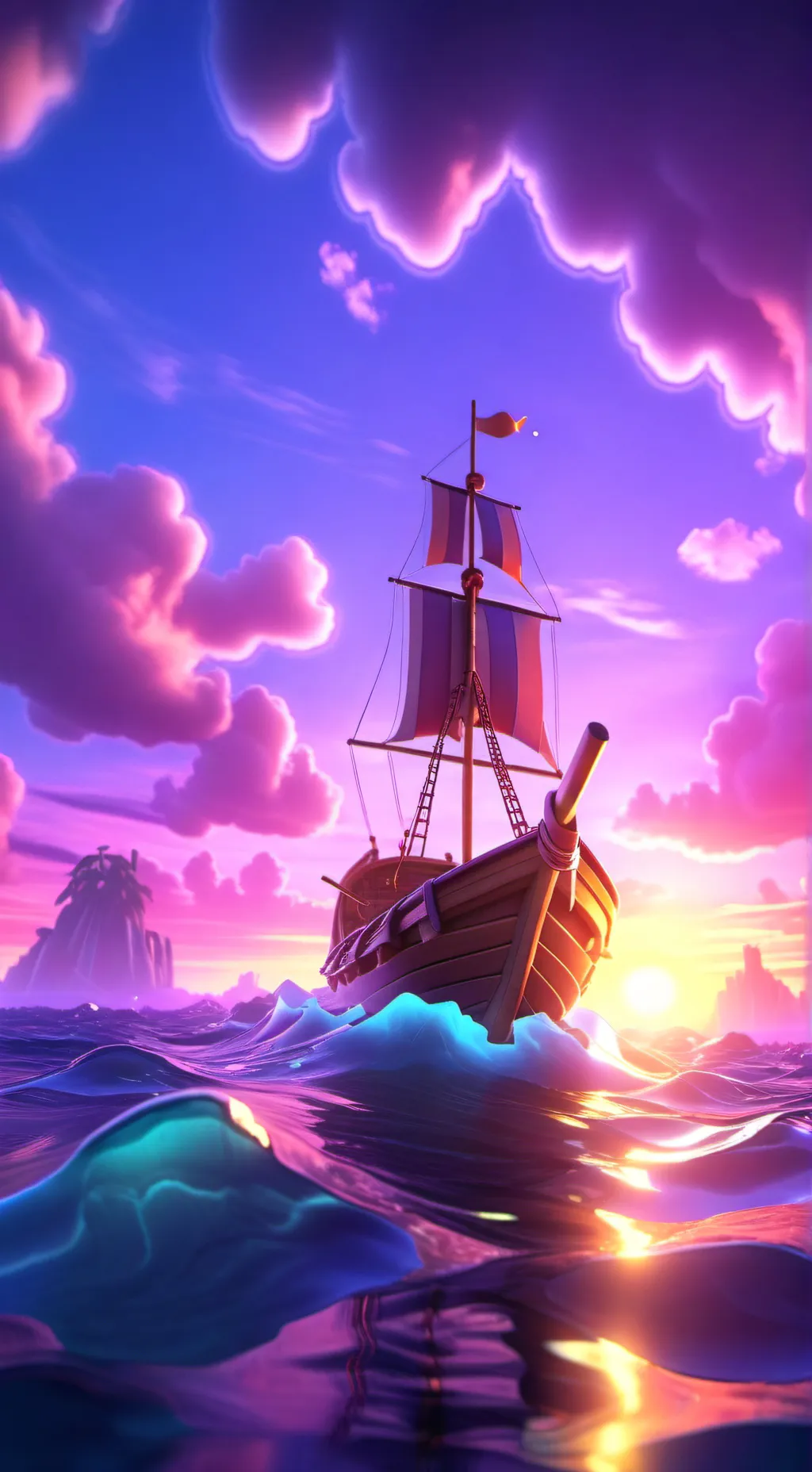 ai character: lunar background