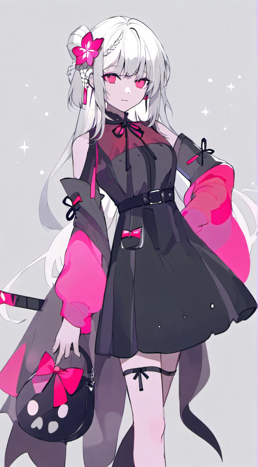 ai character: 💚💛❤️💙 background