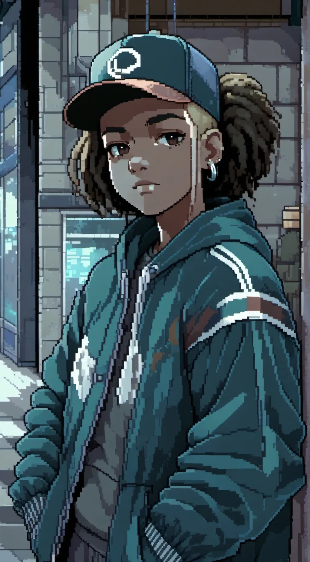 ai character: JaMier  background