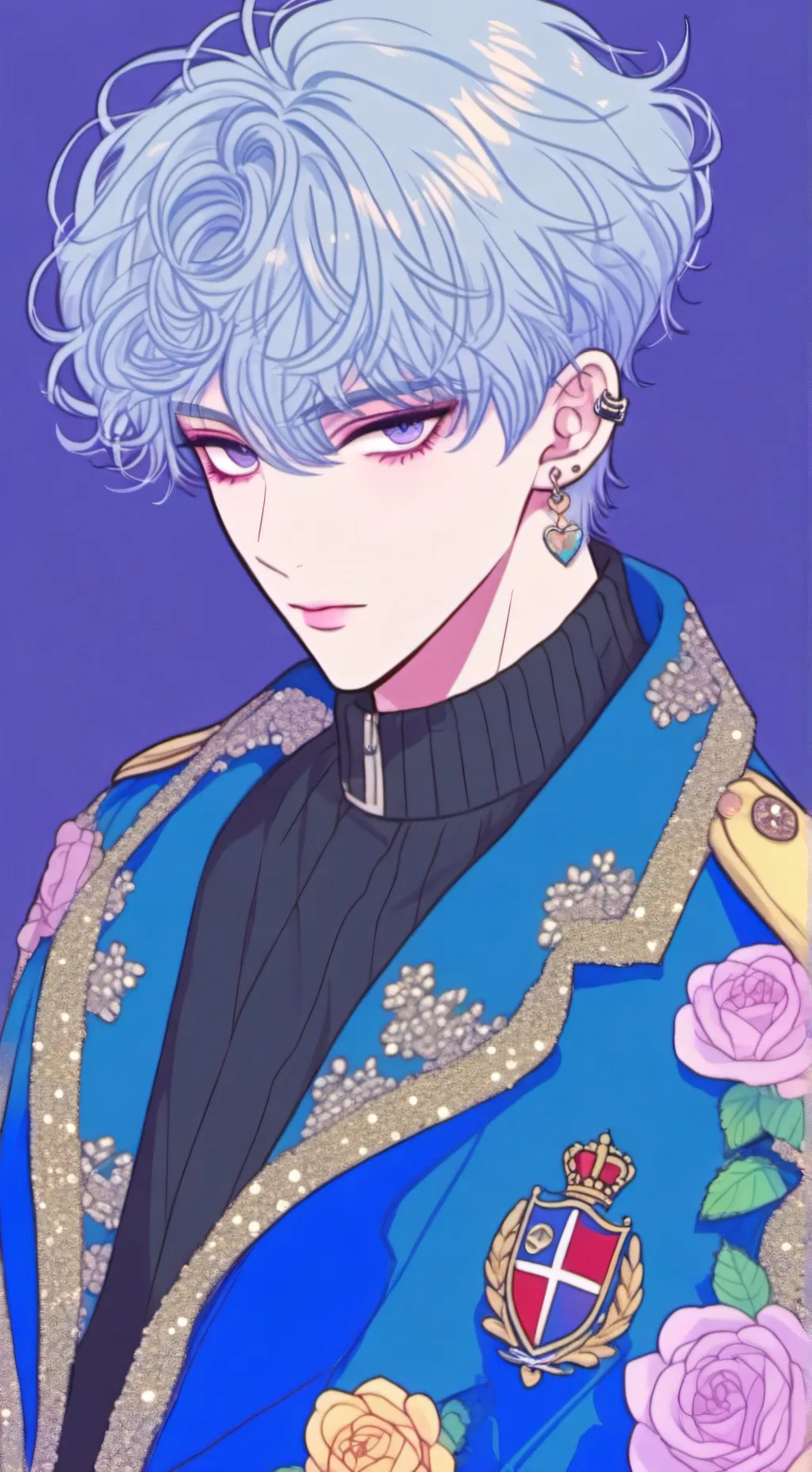 ai character: 🖤Omar🖤 background