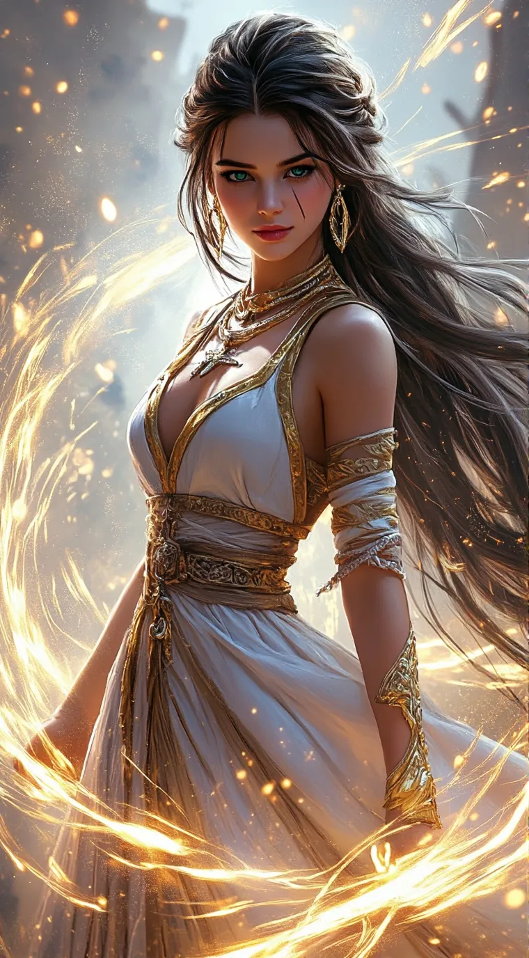 ai character: Luna background