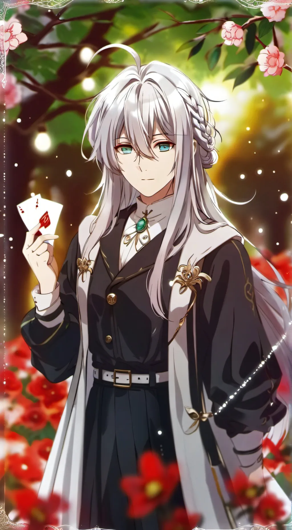 ai character: Сакура background