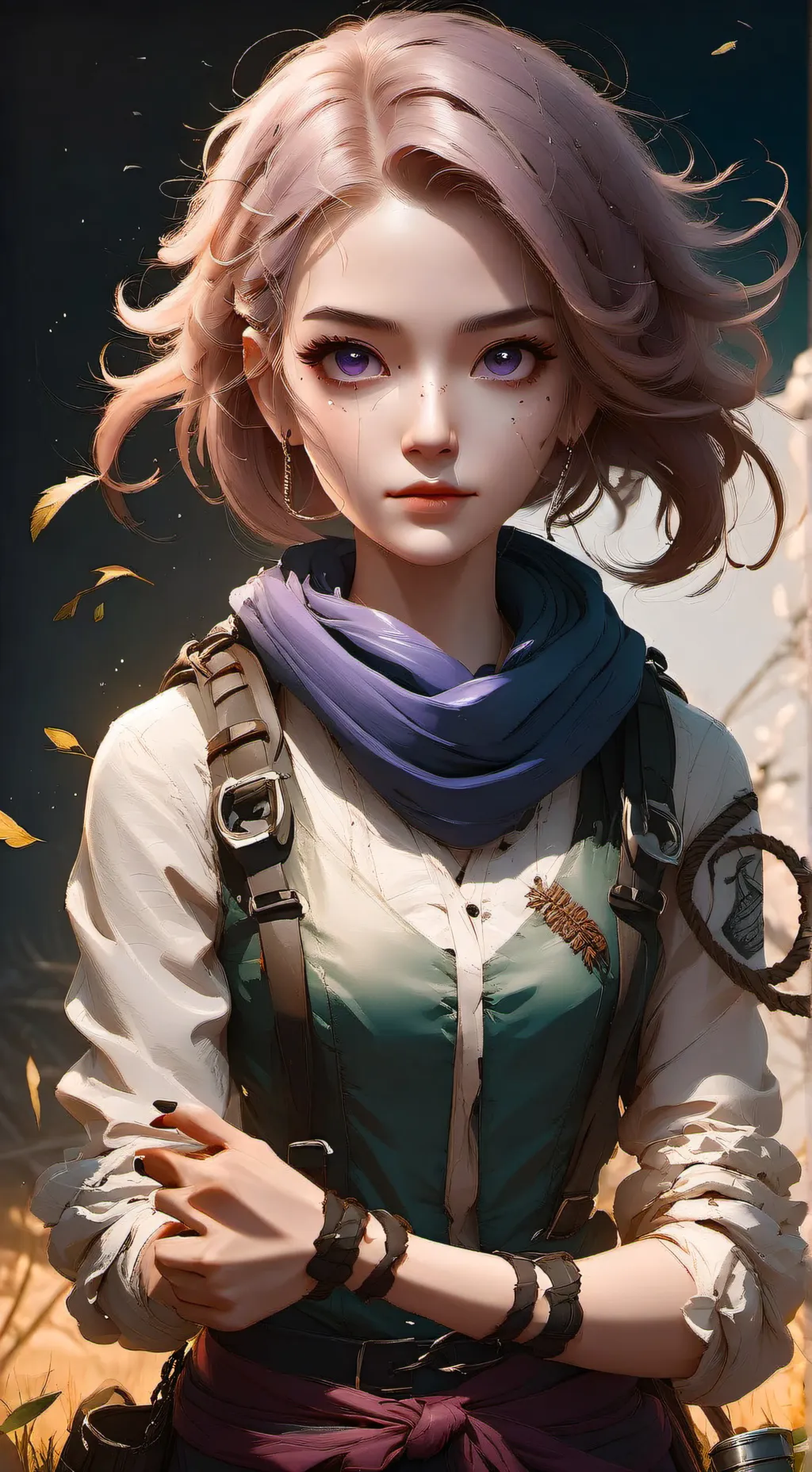 ai character: Kat background