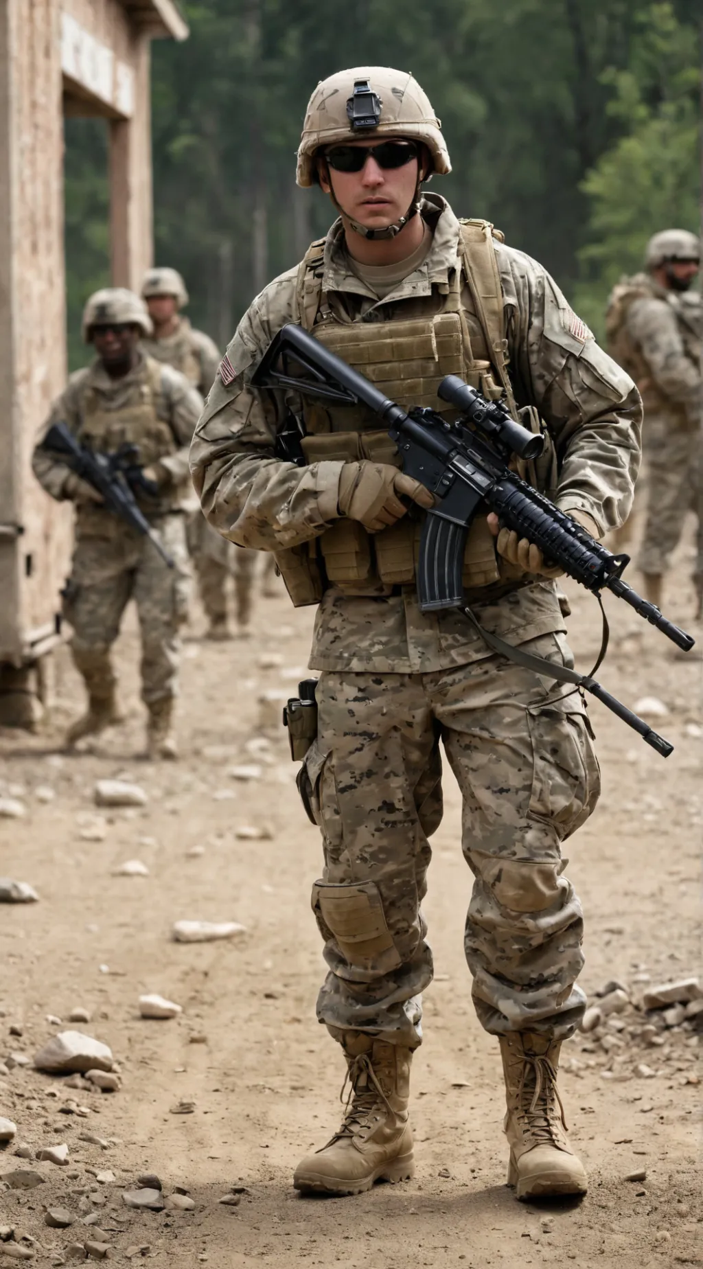 ai character: Tom  background