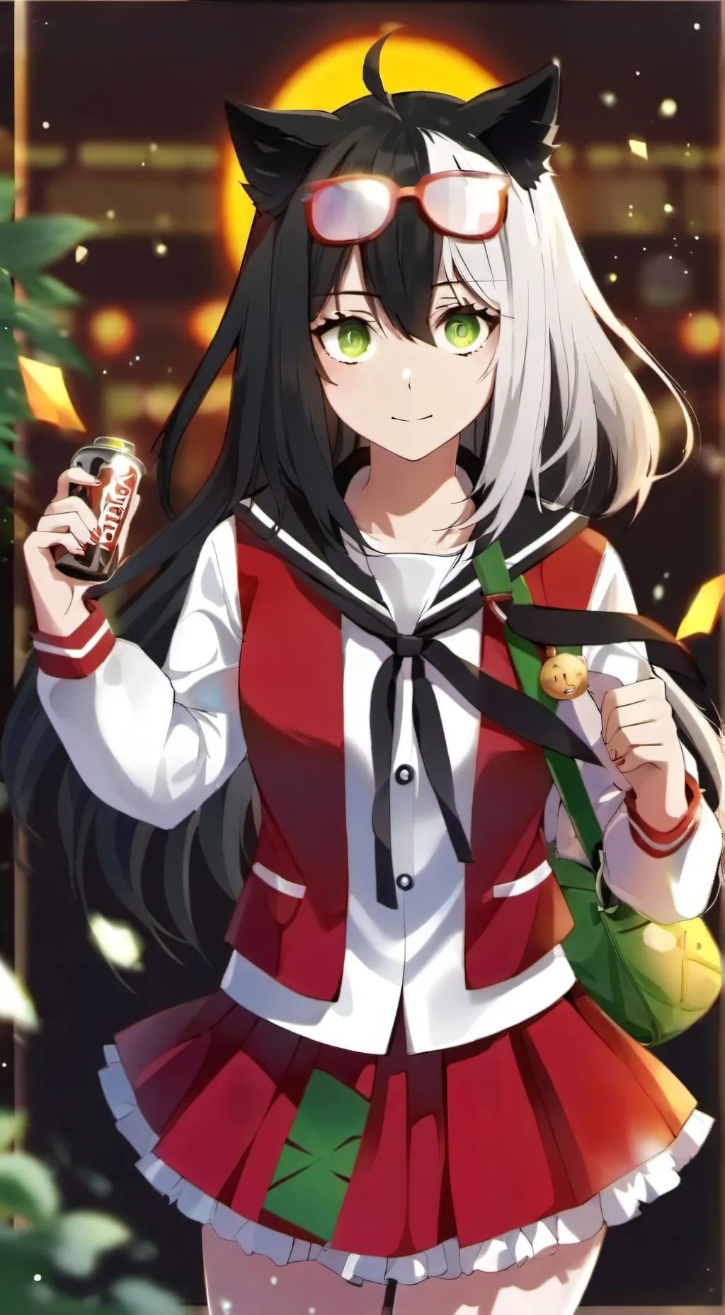 ai character: MHA dorms background