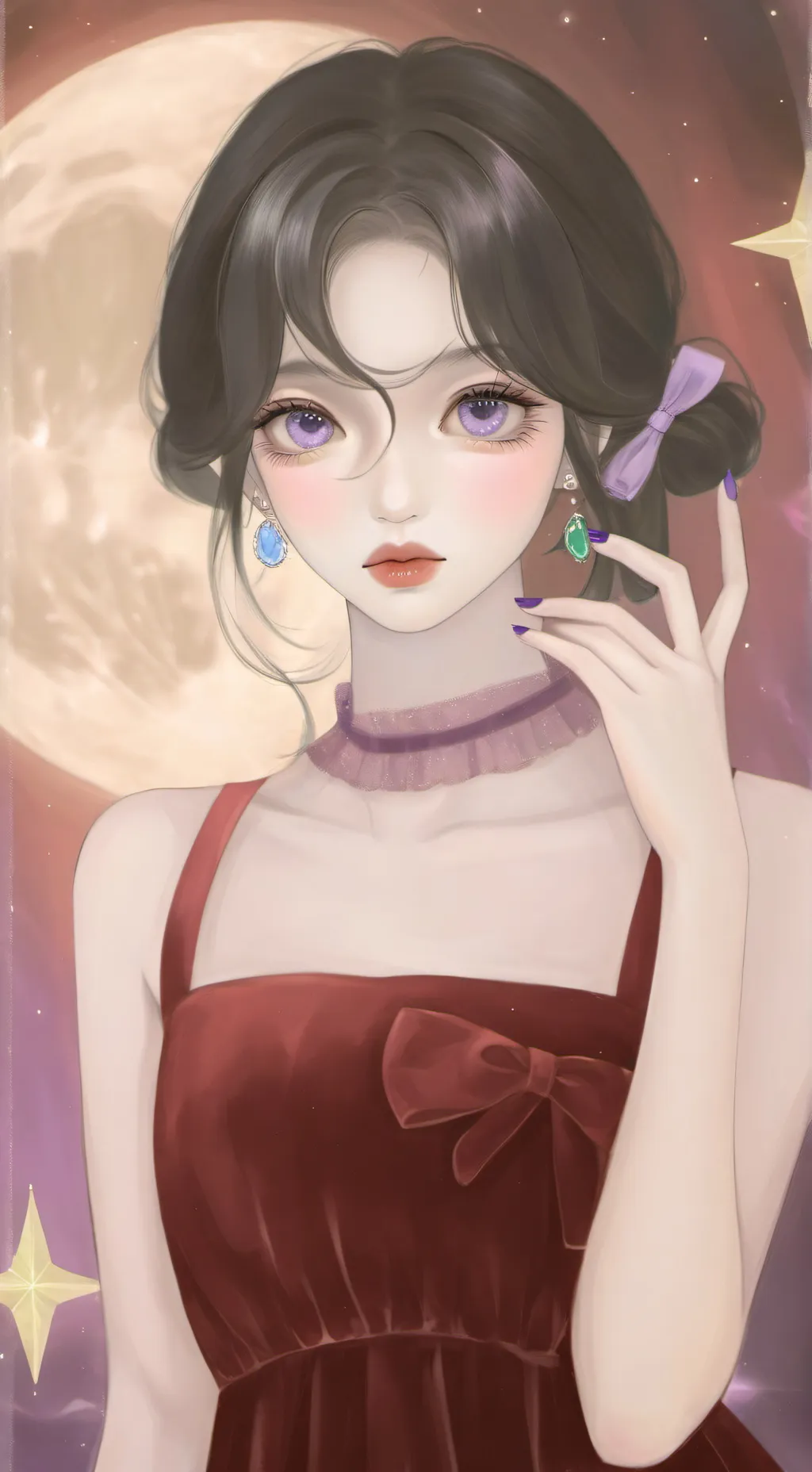 ai character: HH PERIODD✨✨✨✨ background