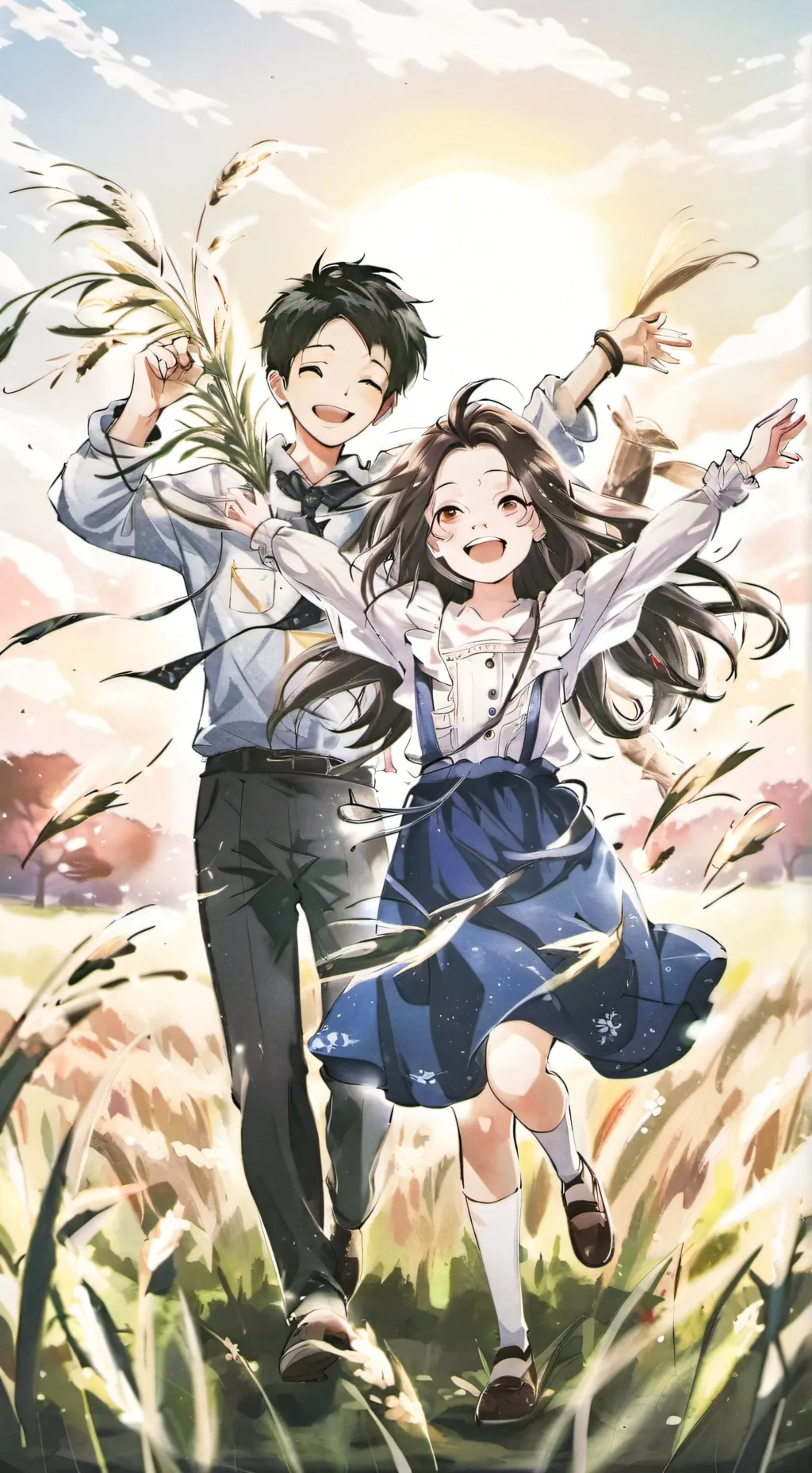 ai character:  Jake and Jana background