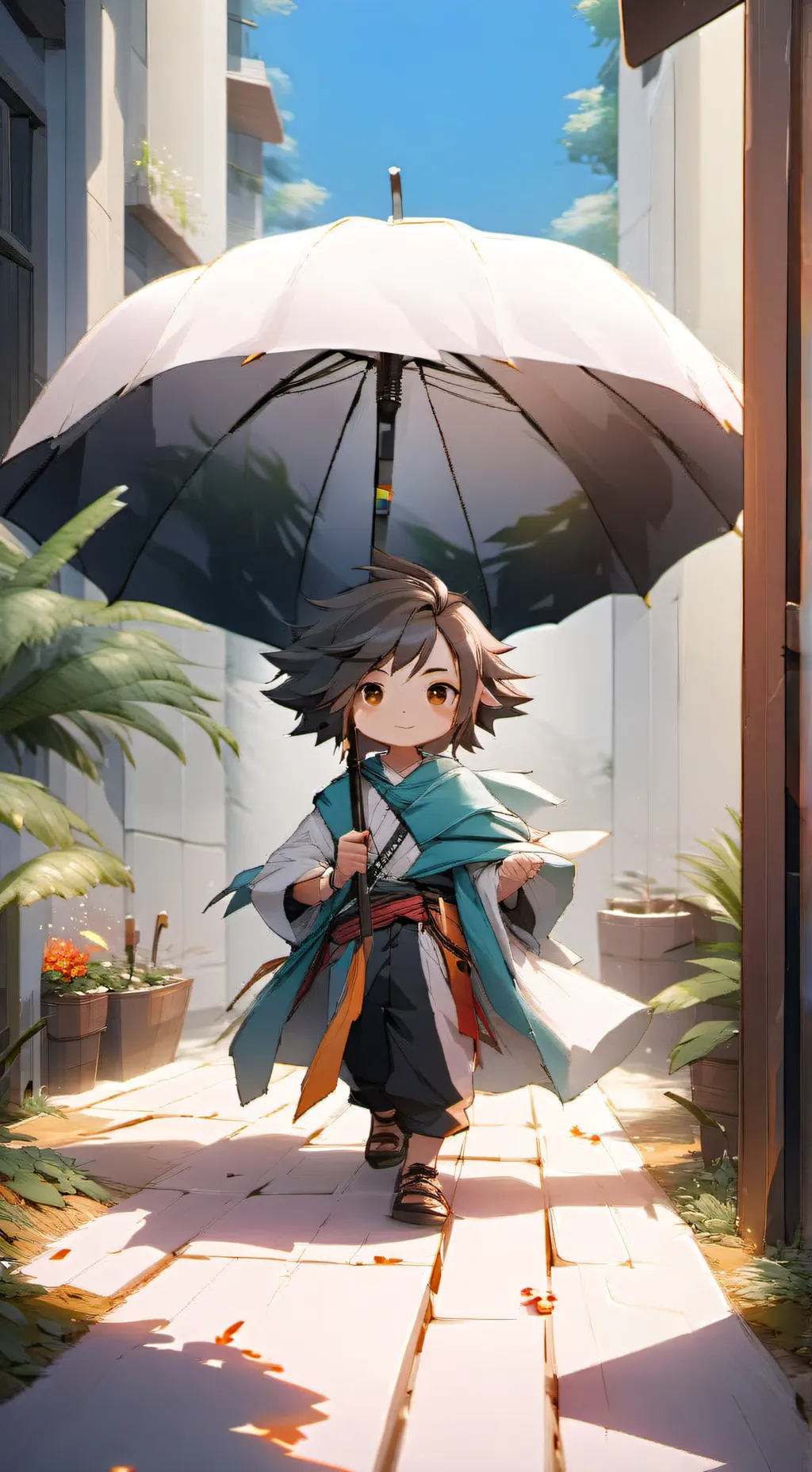 ai character: .  background