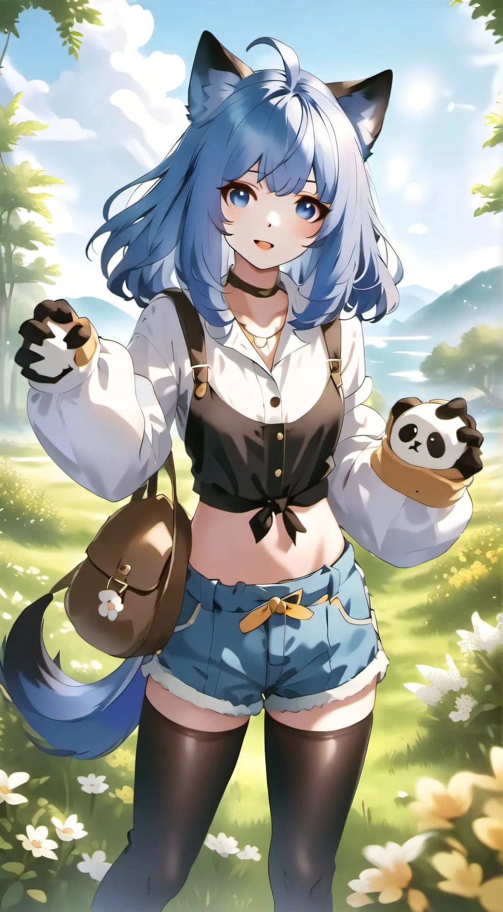 ai character: allio  background