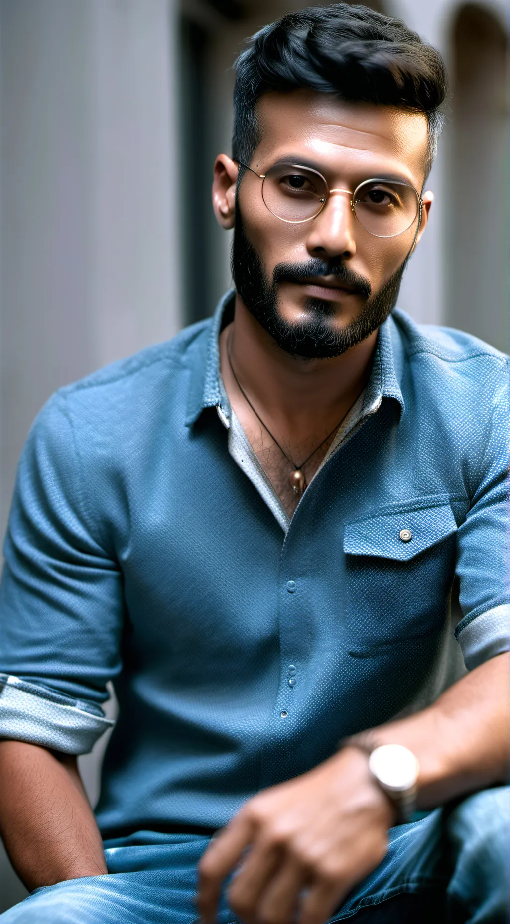 ai character: Derick background