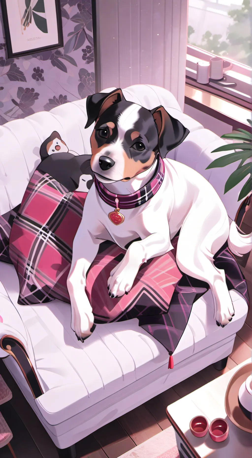 ai character: Dixie  background