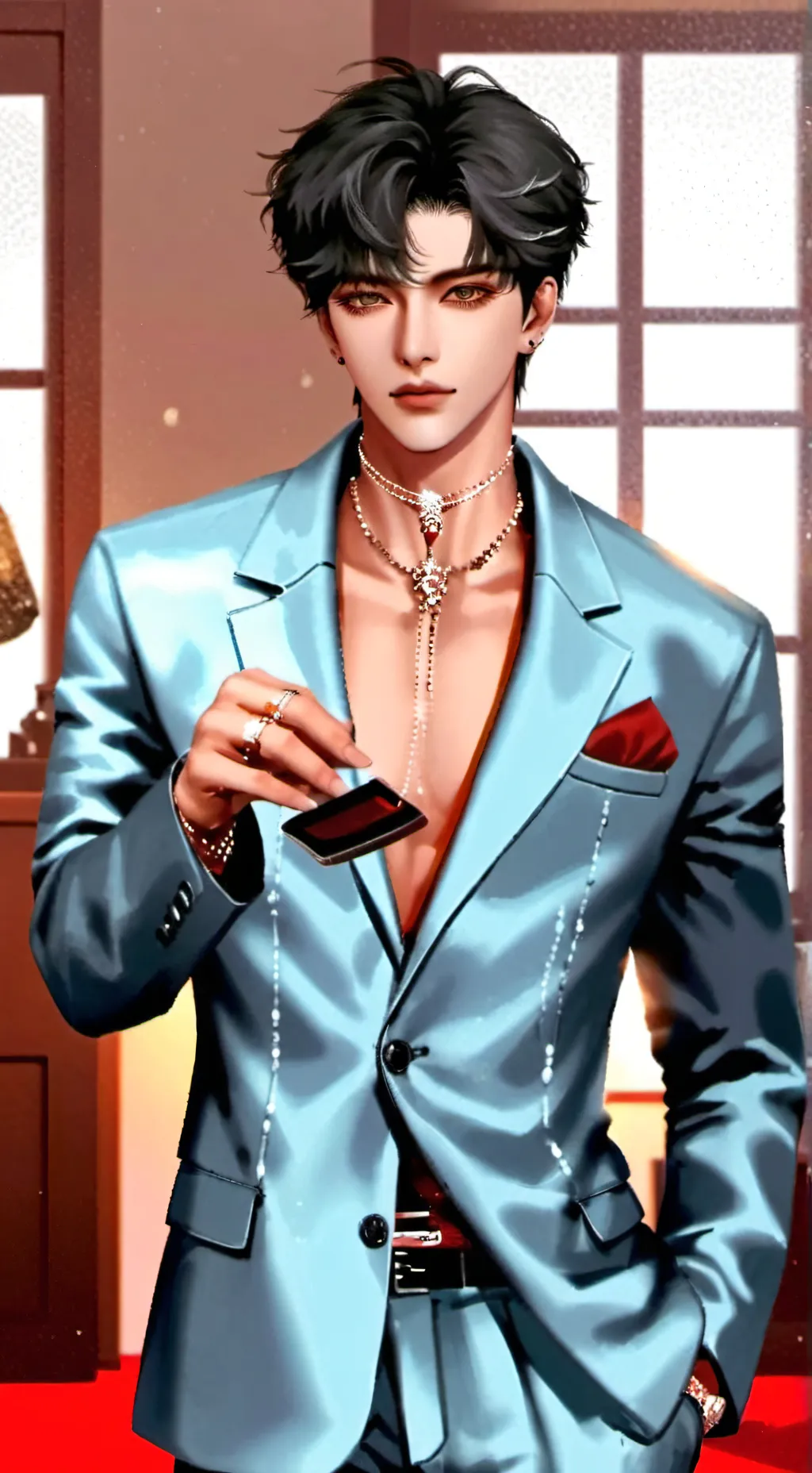 ai character: Toji background