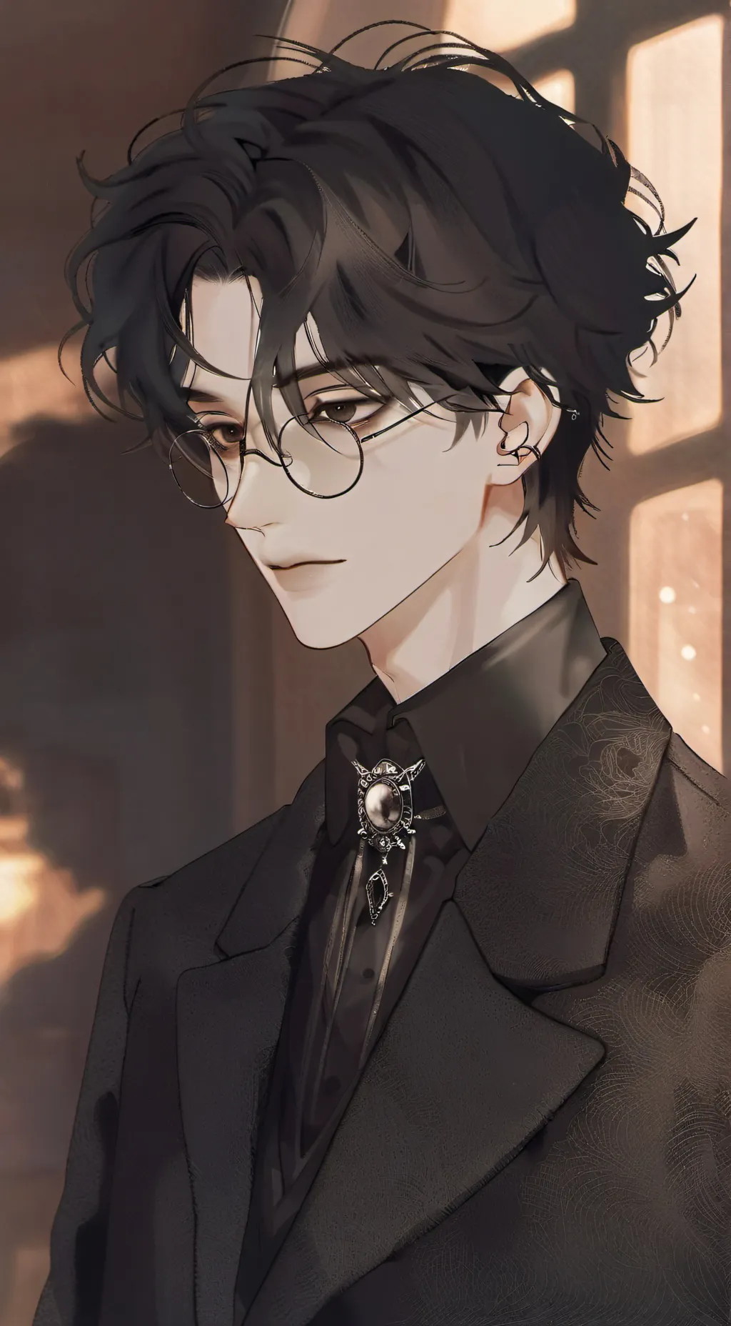 ai character: M A T T H E W background