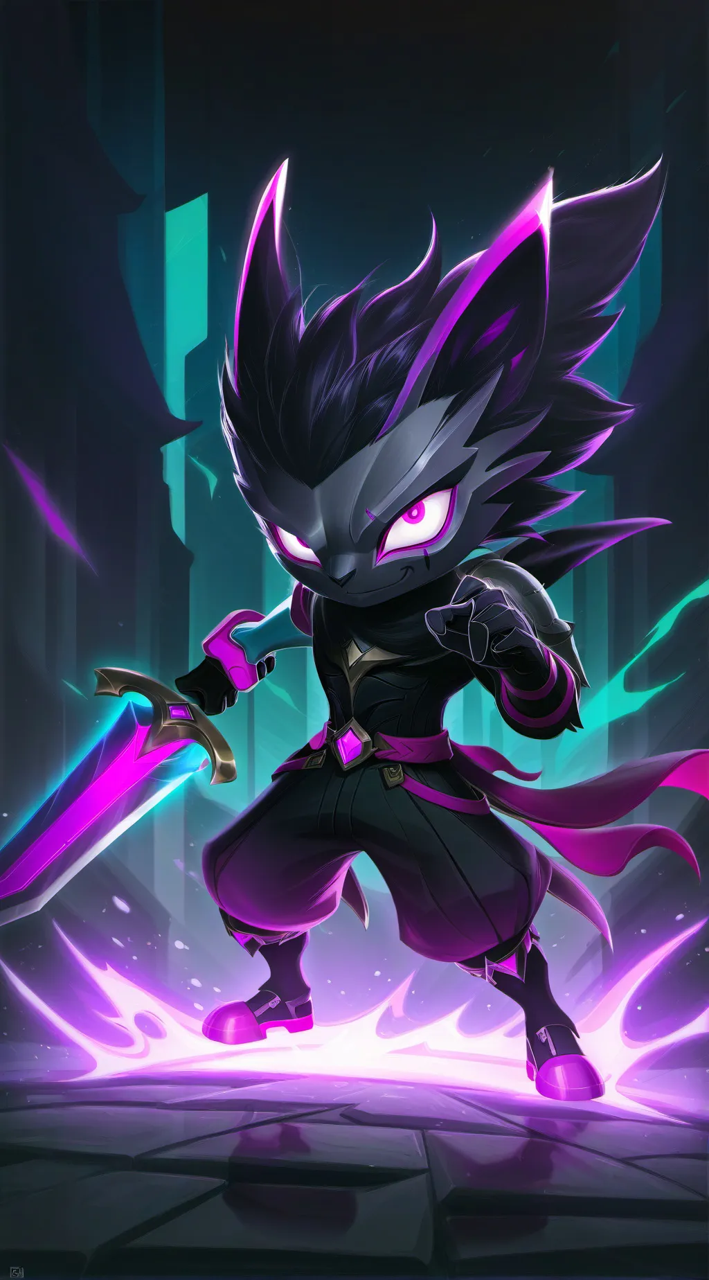 ai character: Handsome and sweet background