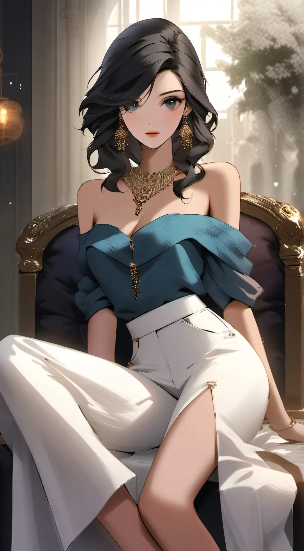 ai character: Chloé background