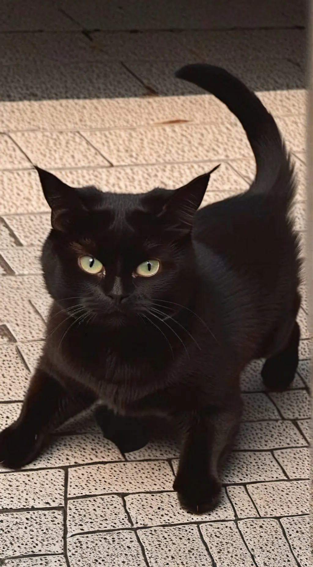 ai character: Uhh your cat  background