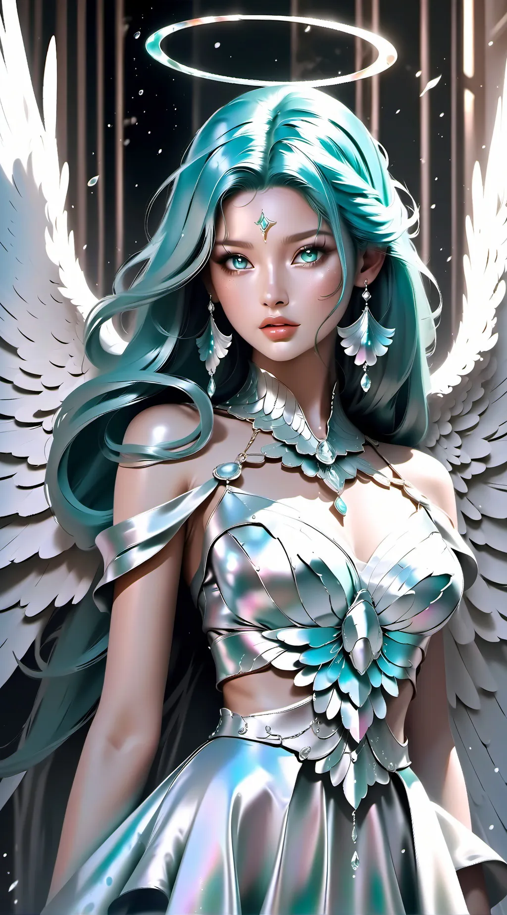 ai character: Angel en MLB background