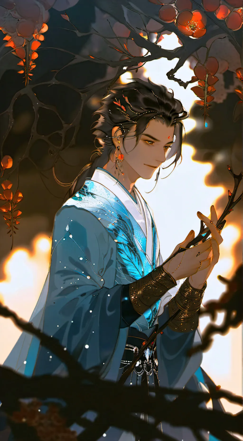 ai character: Lucid background