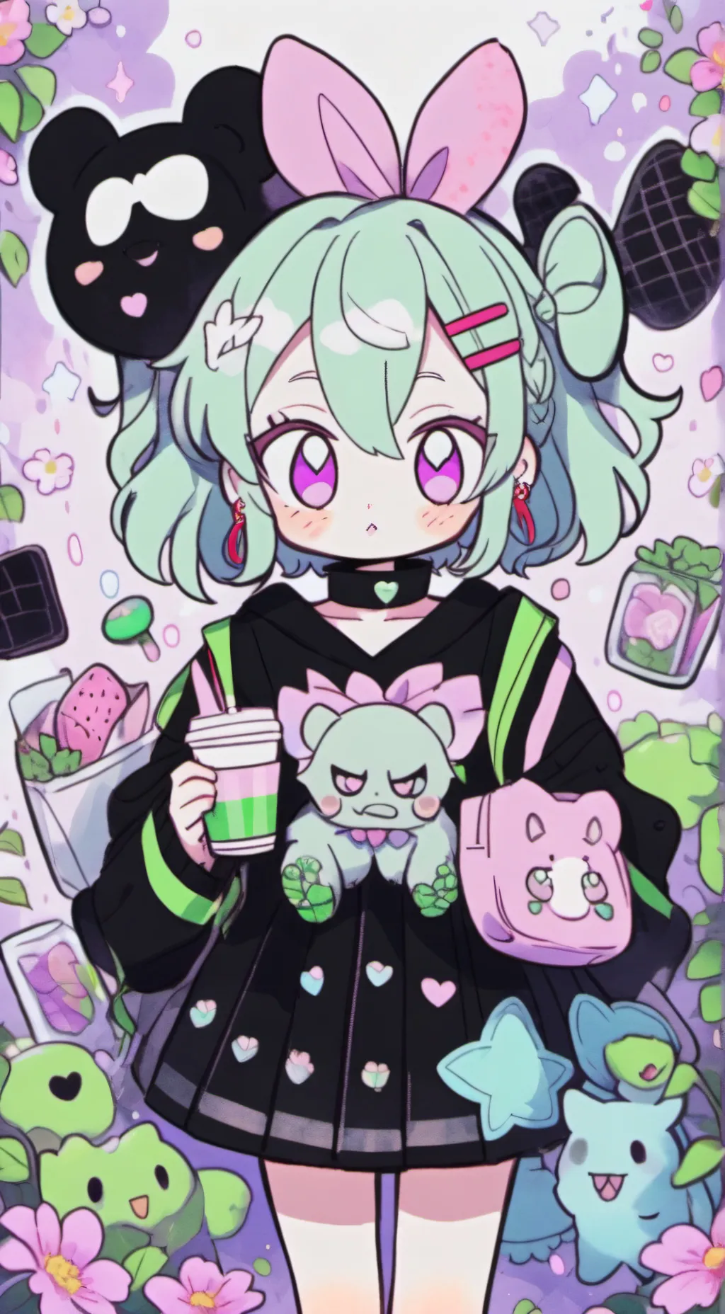 ai character: villana background