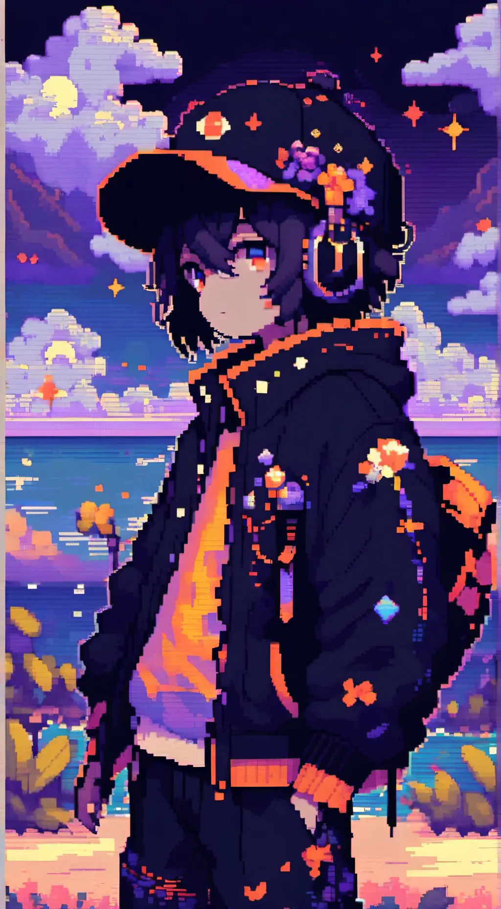 ai character: MHA play background