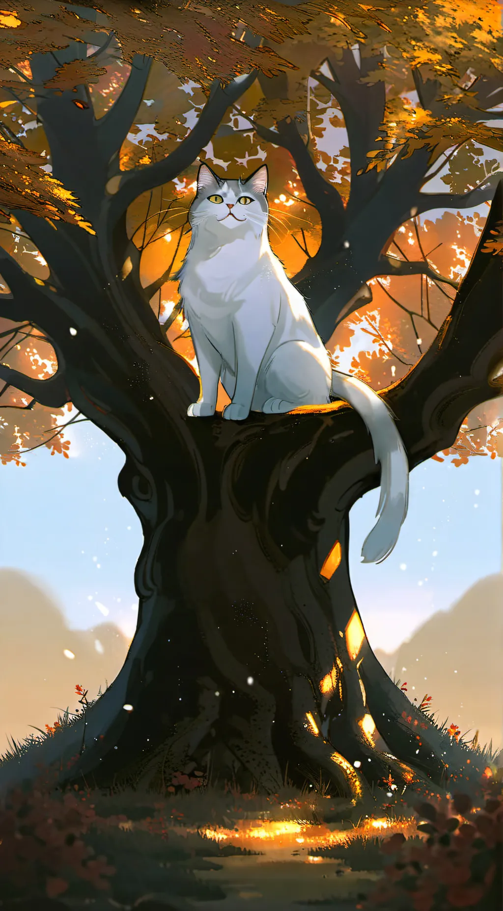 ai character: The battle cat background