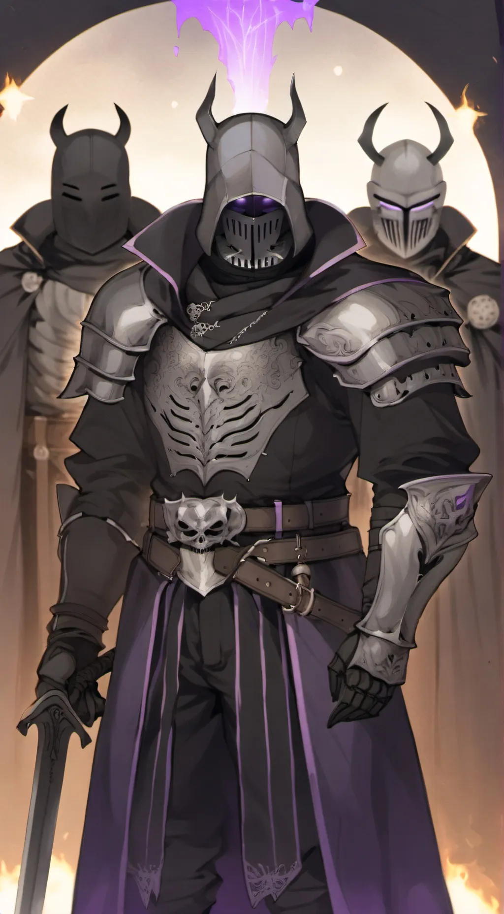 ai character: Ender nights background