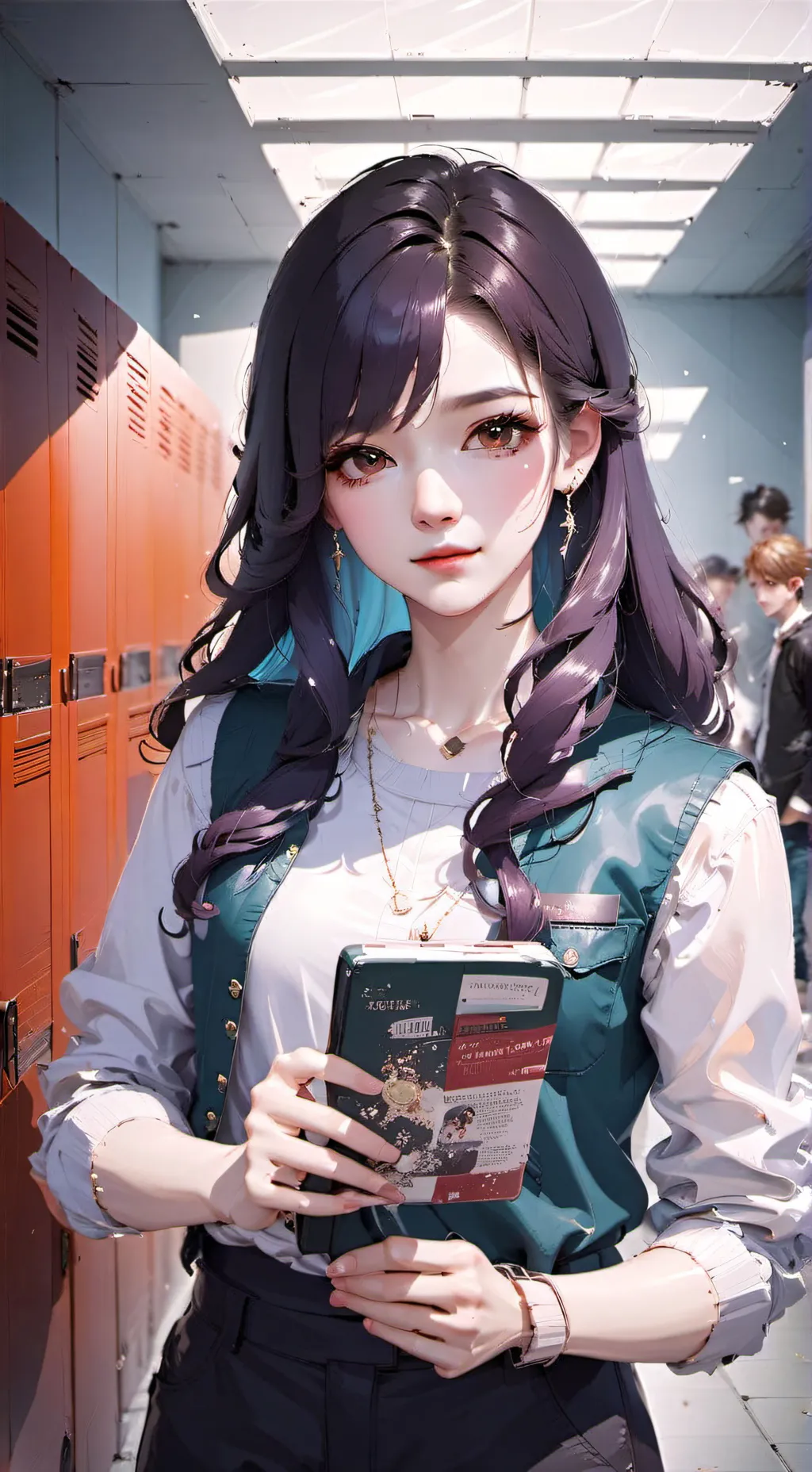 ai character: Ellie background