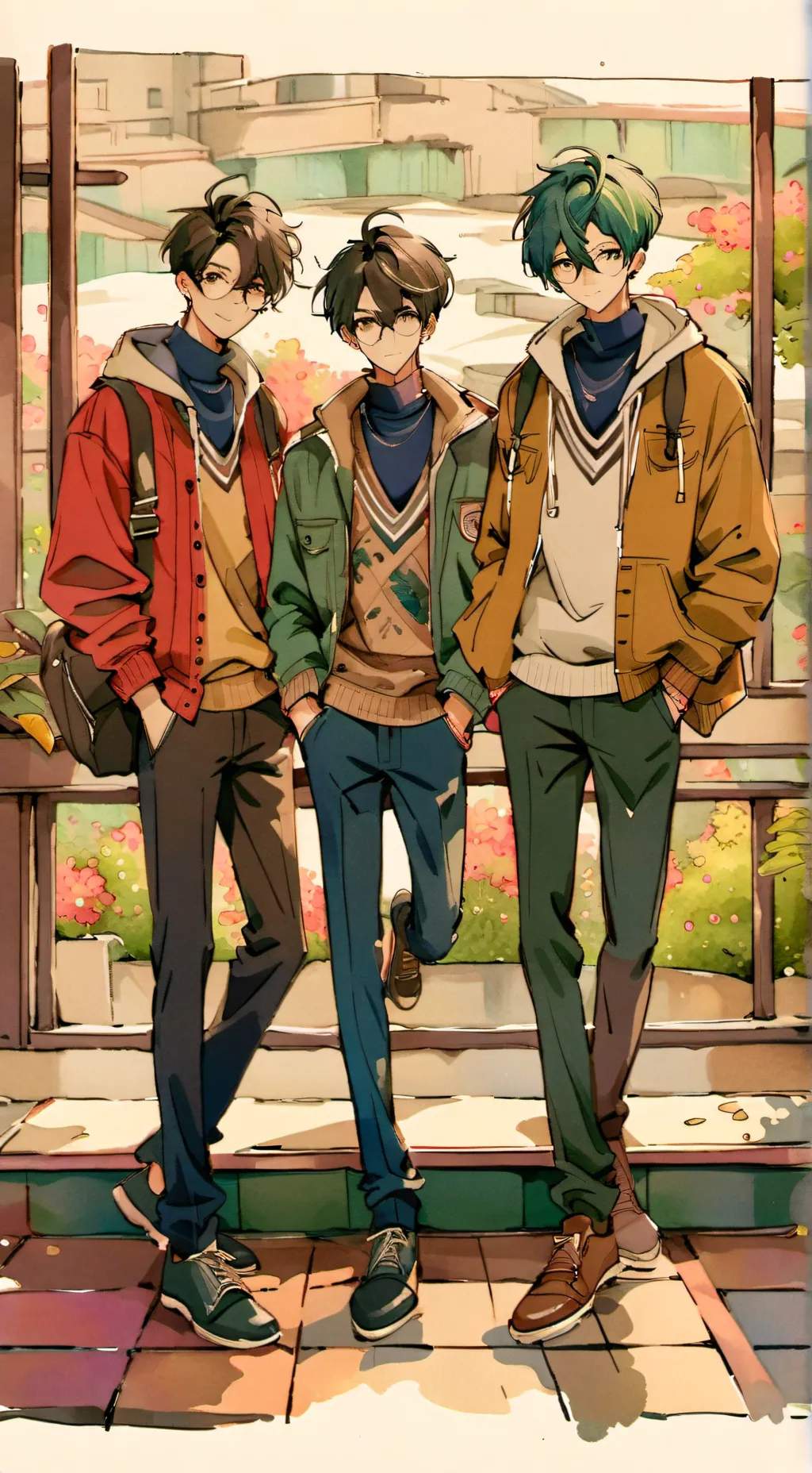 ai character: 3 Bullies background