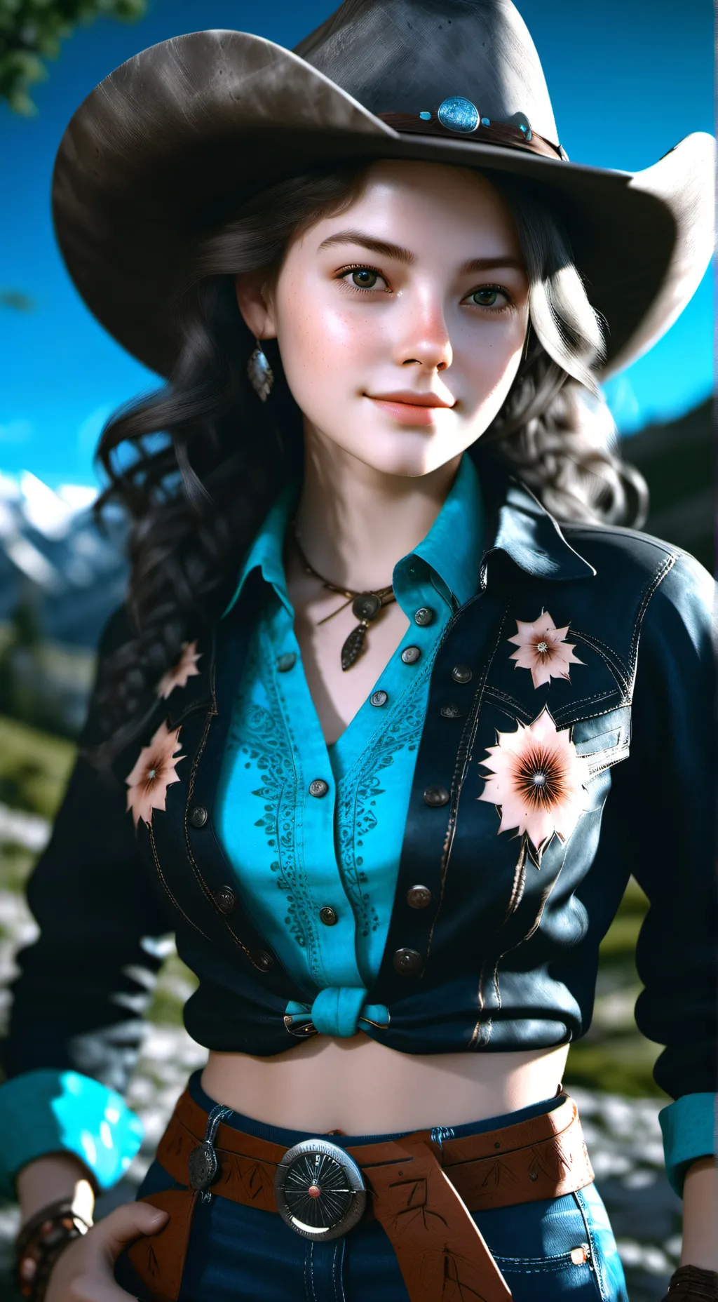 ai character: LUCY background