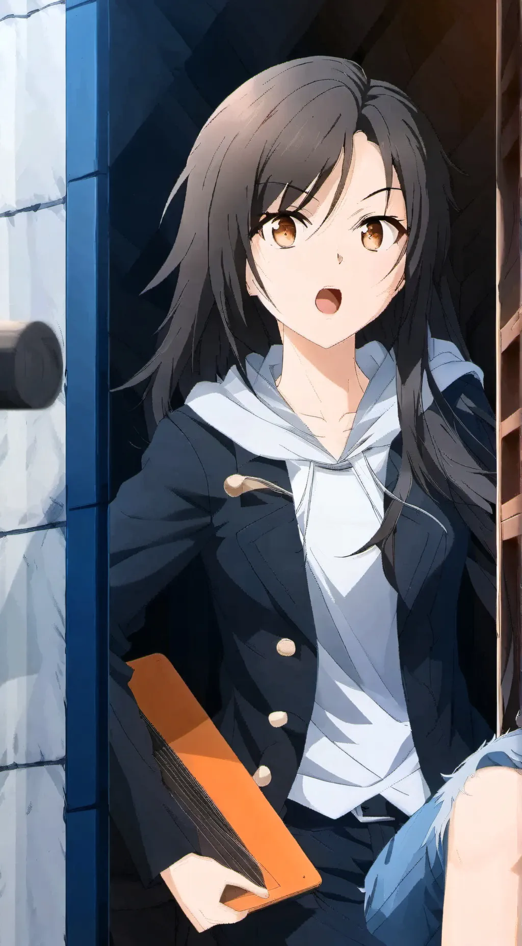 ai character: luna  background