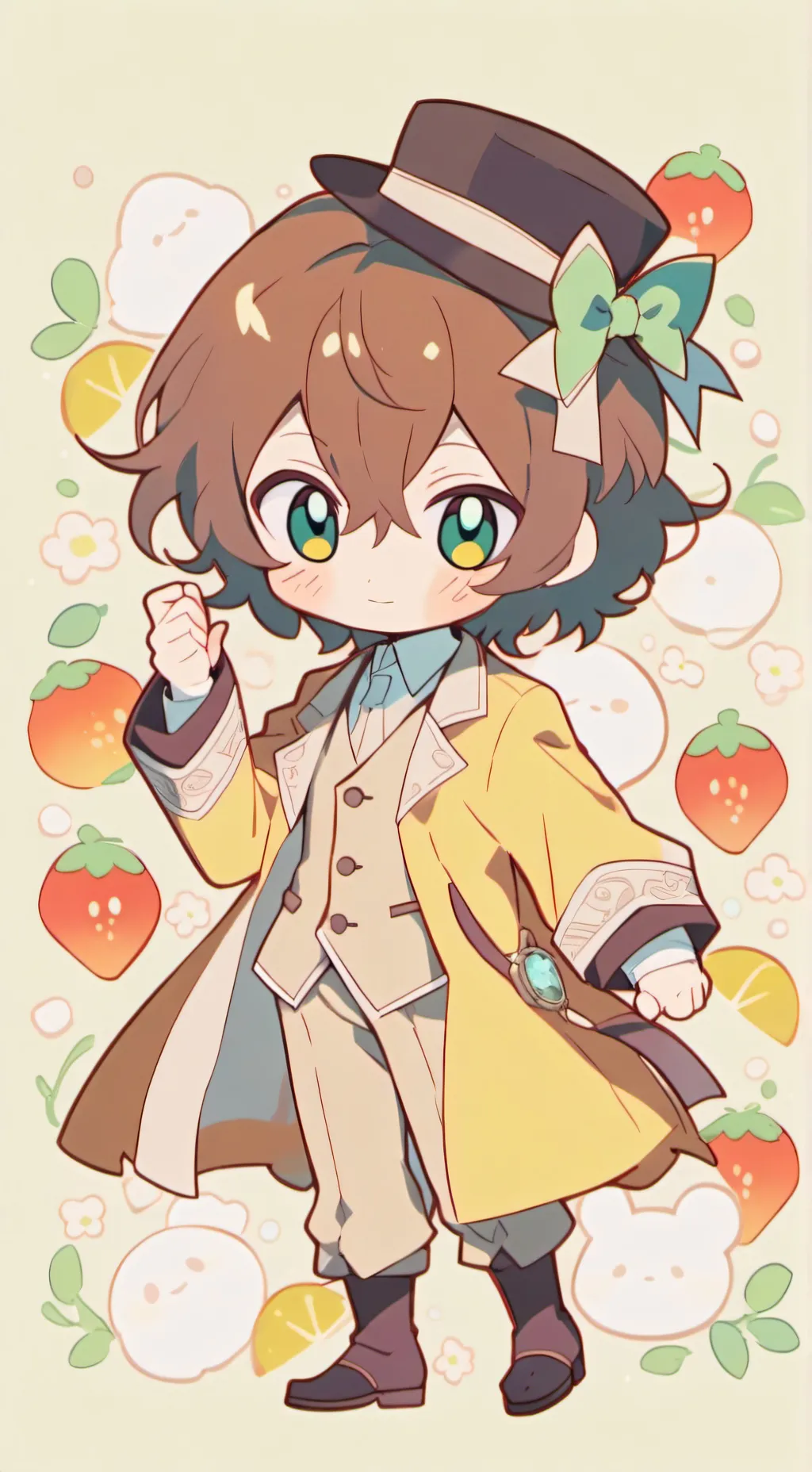 ai character: Bungo stray dogs!  background
