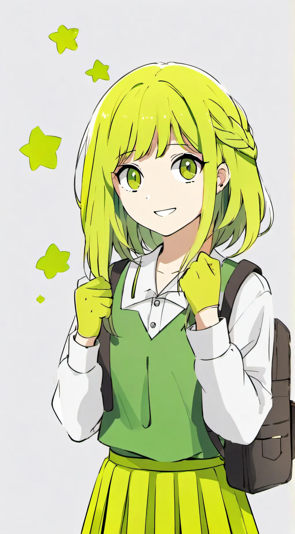 ai character: Kindergarten background