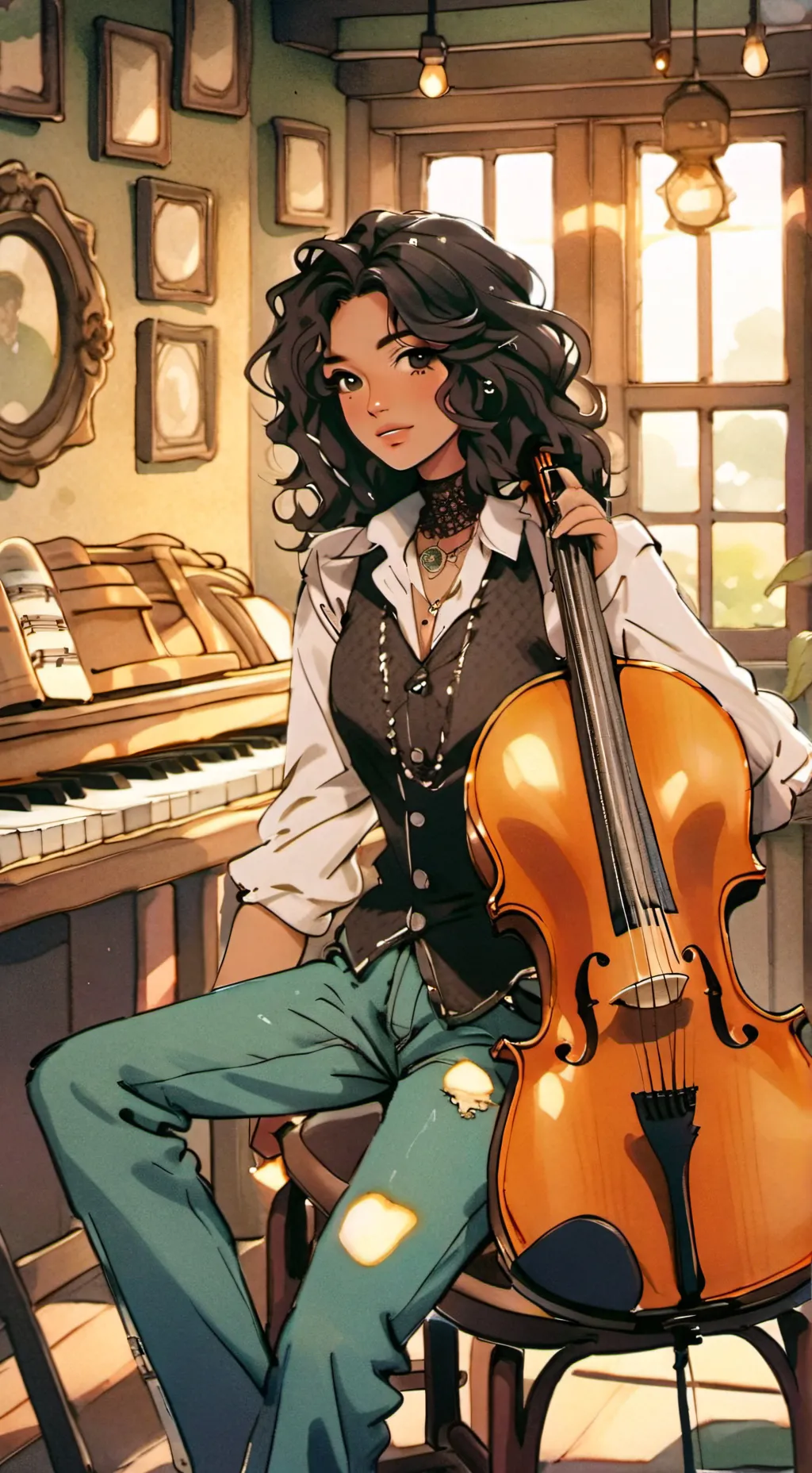 ai character: May background