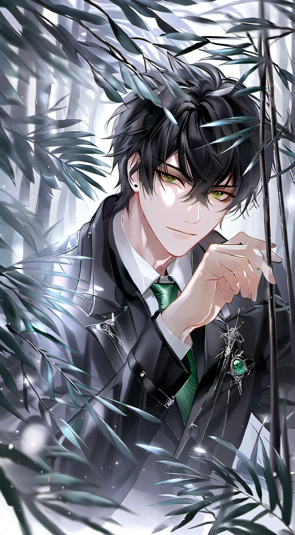 ai character: |•~ VIN ~•| background