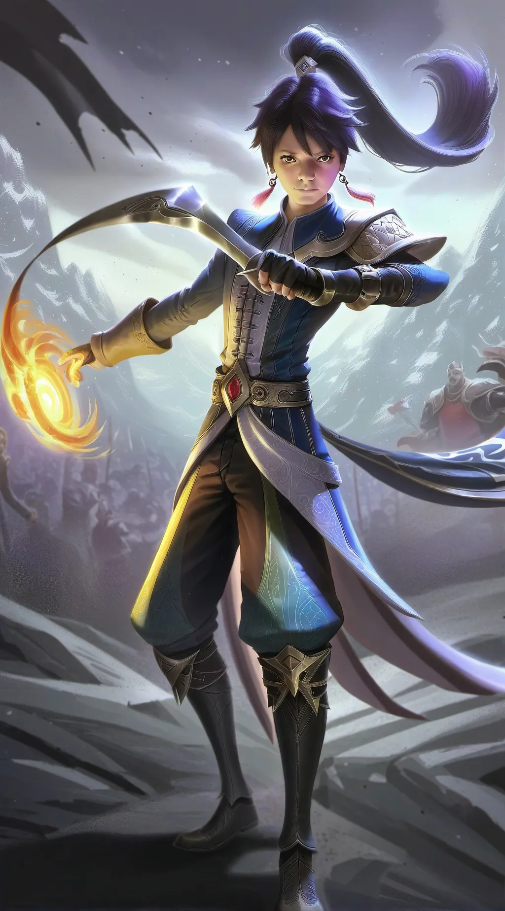 ai character: Богиня Ши background