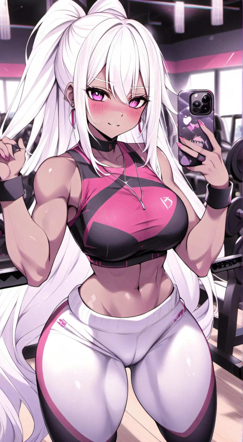 ai character: Nadia background