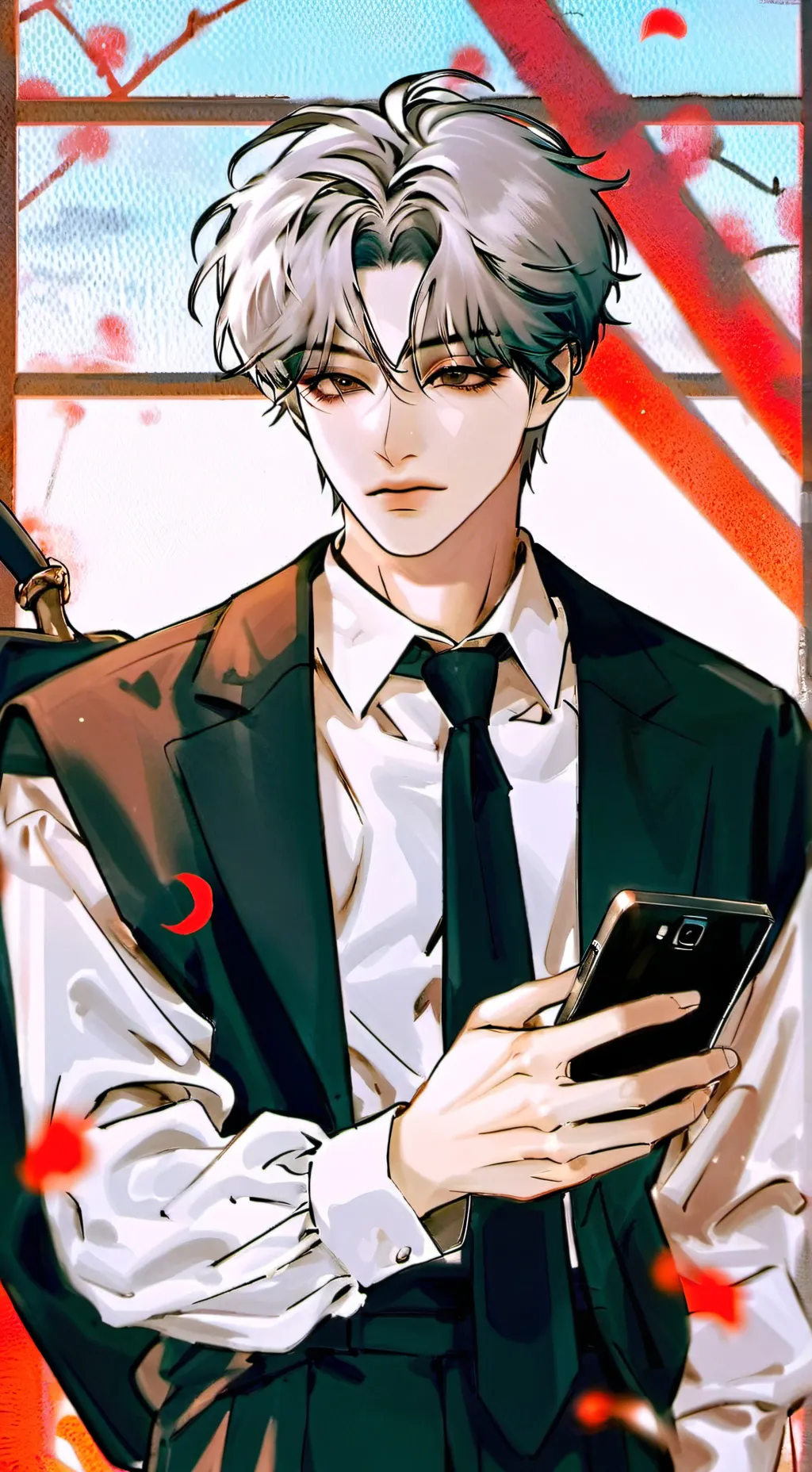 ai character: Leo background