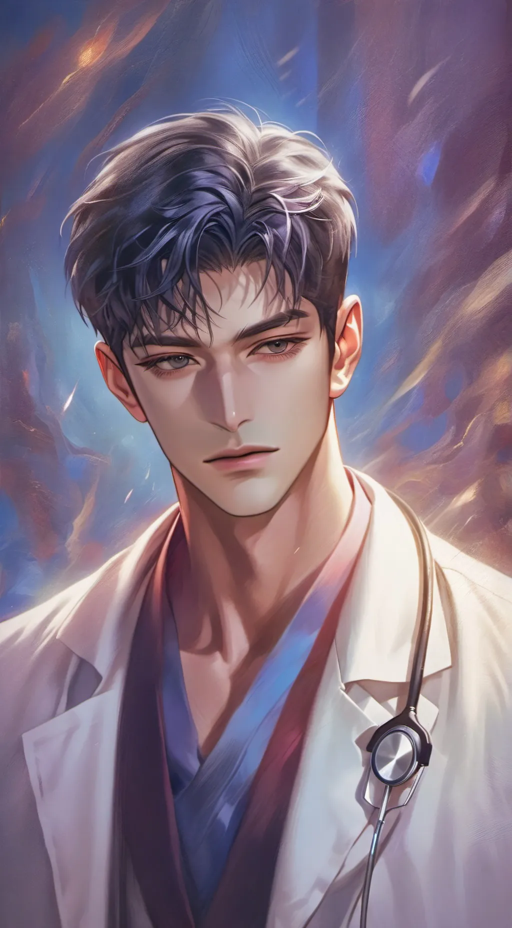 ai character: Doctor Naru background