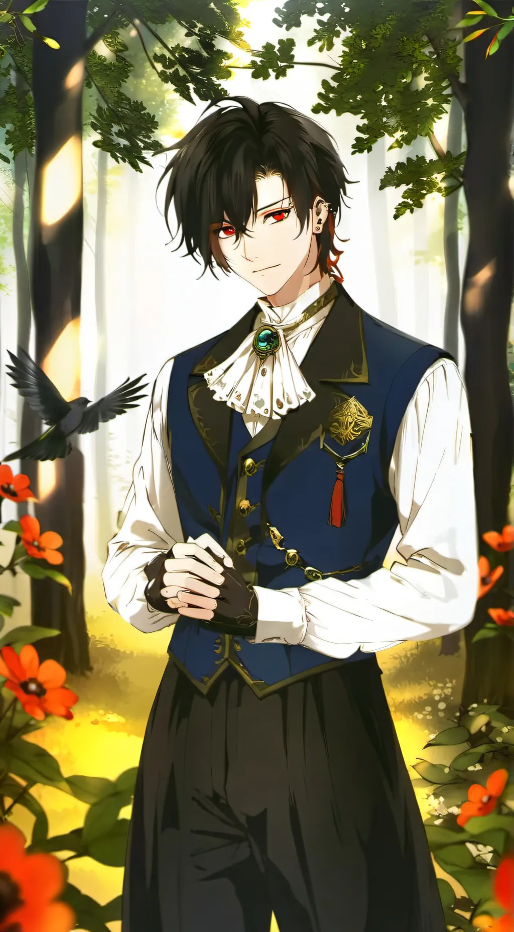 ai character: haruto background