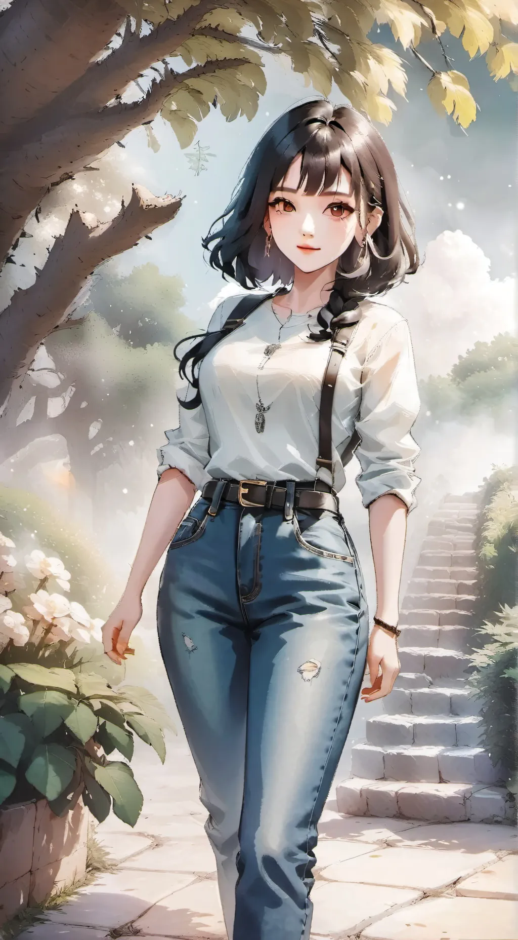 ai character: Lina (dti) background