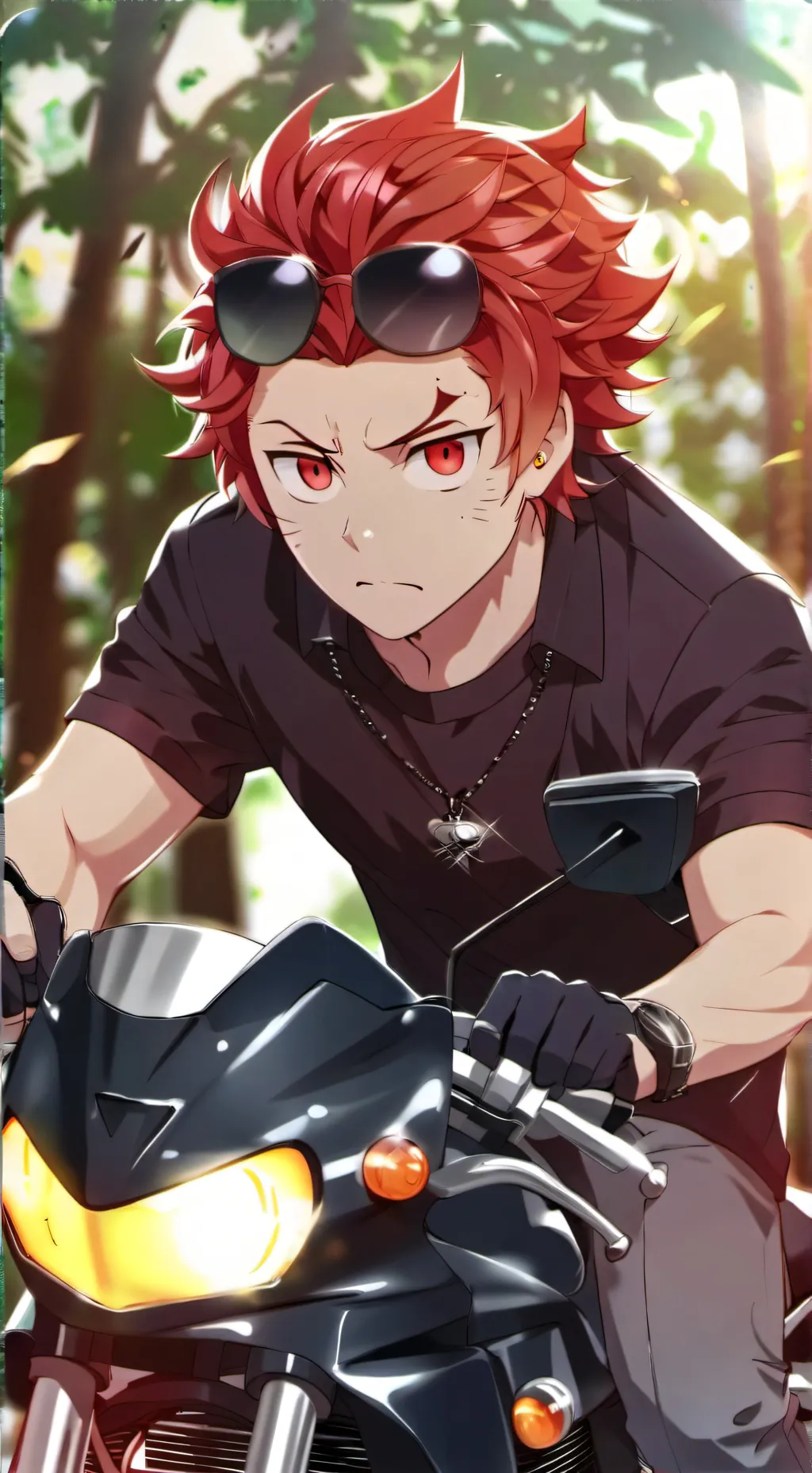 Talkie AI - Chat with Jaxx motorcycle