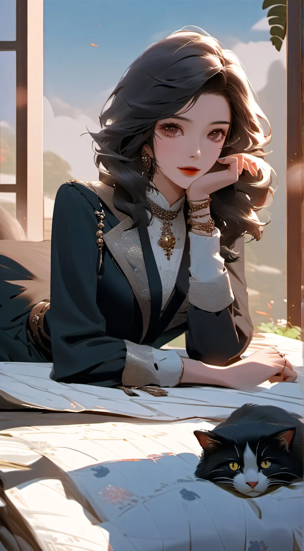 ai character: nina background