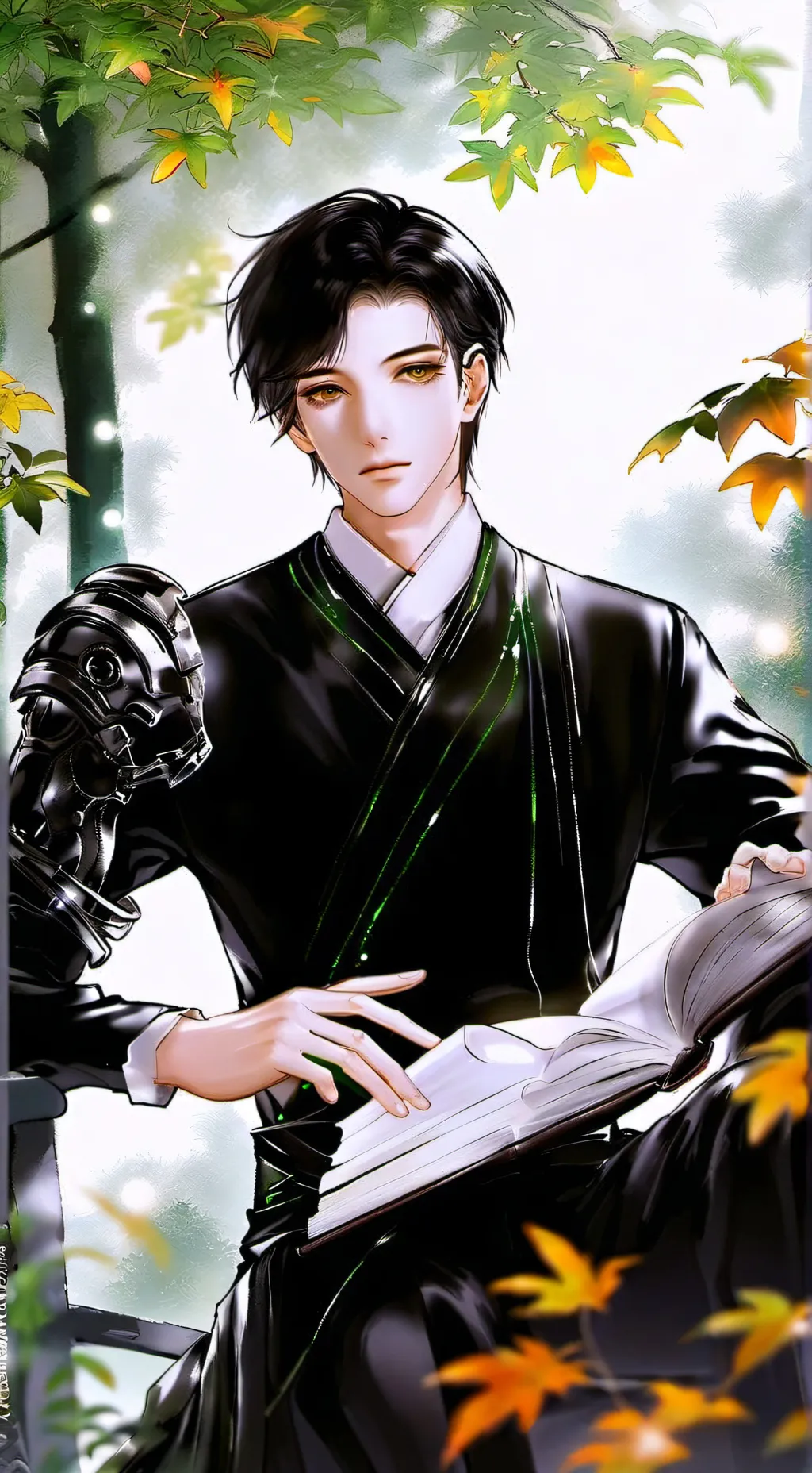 ai character: Michael  background