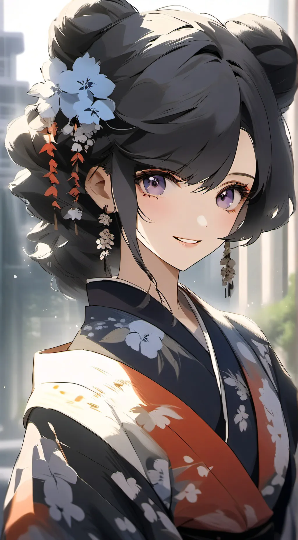 ai character: Kana background
